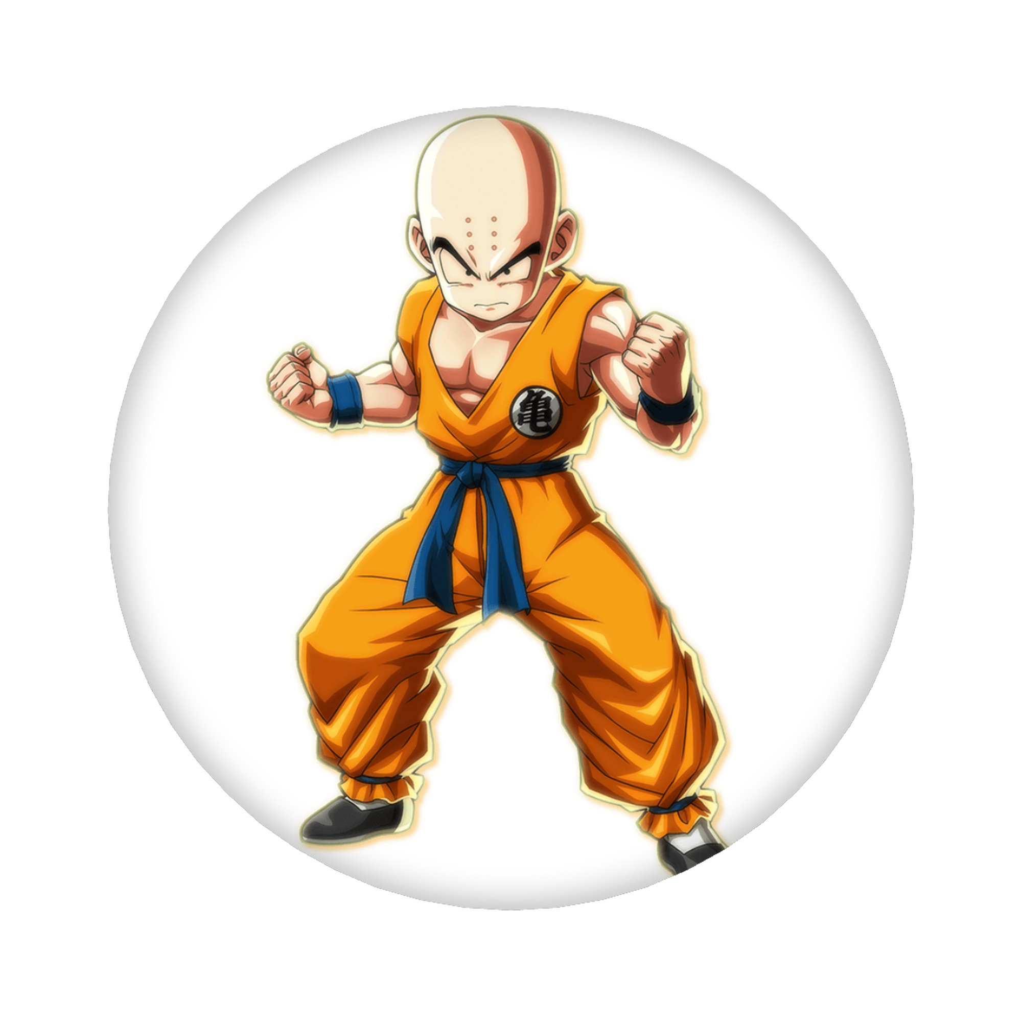 （画像用） ドラゴンボール クリリン DRAGON BALL krillin 6cm 缶バッジ 複数セット