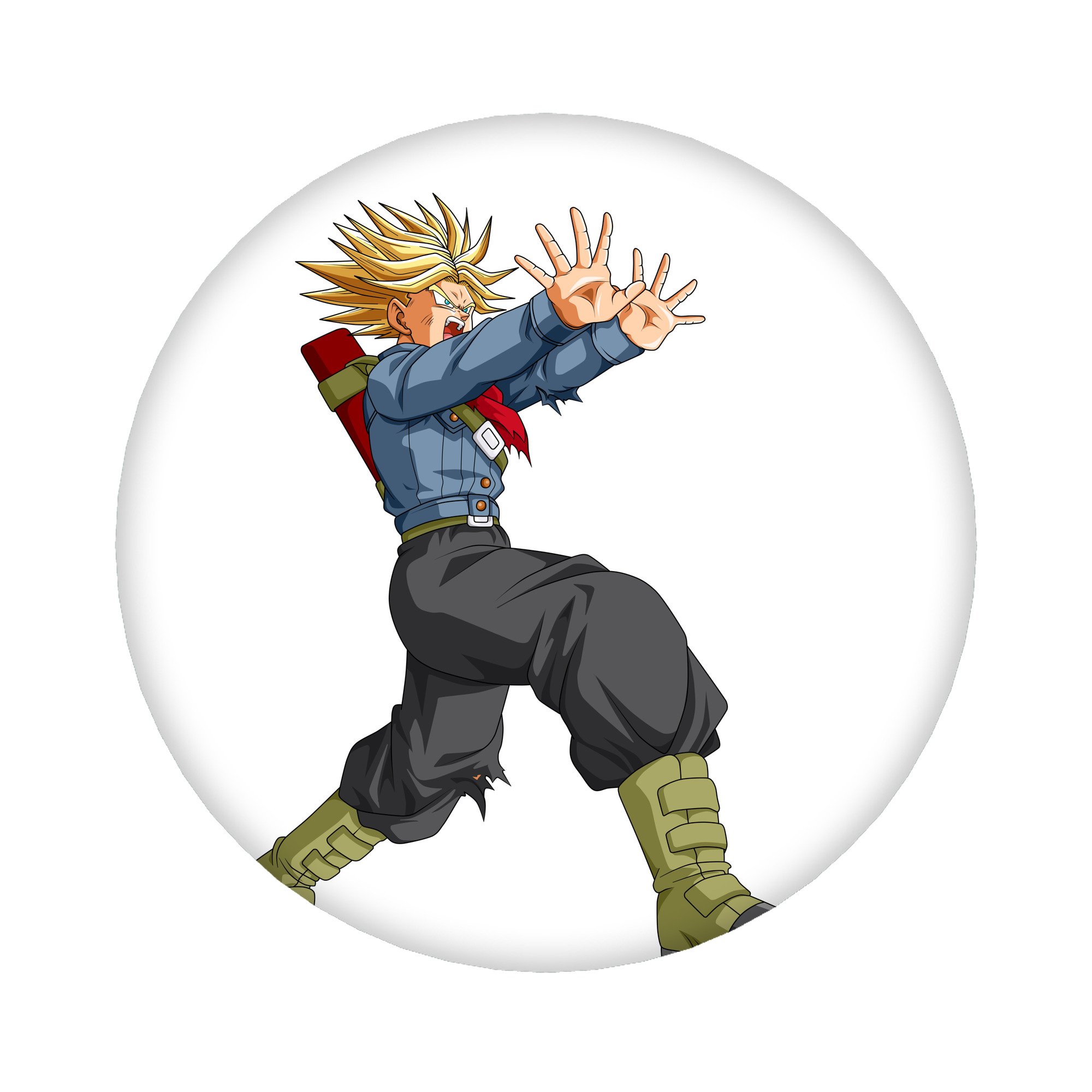（画像用） ドラゴンボール トランクス（Torankusu）DRAGON BALL Trunks 6cm 缶バッジ 複数セット