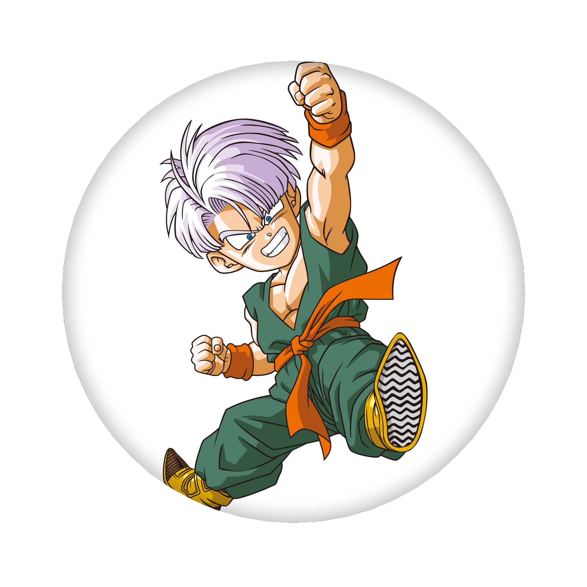 （画像用） ドラゴンボール トランクス（Torankusu）DRAGON BALL Trunks 6cm 缶バッジ 複数セット