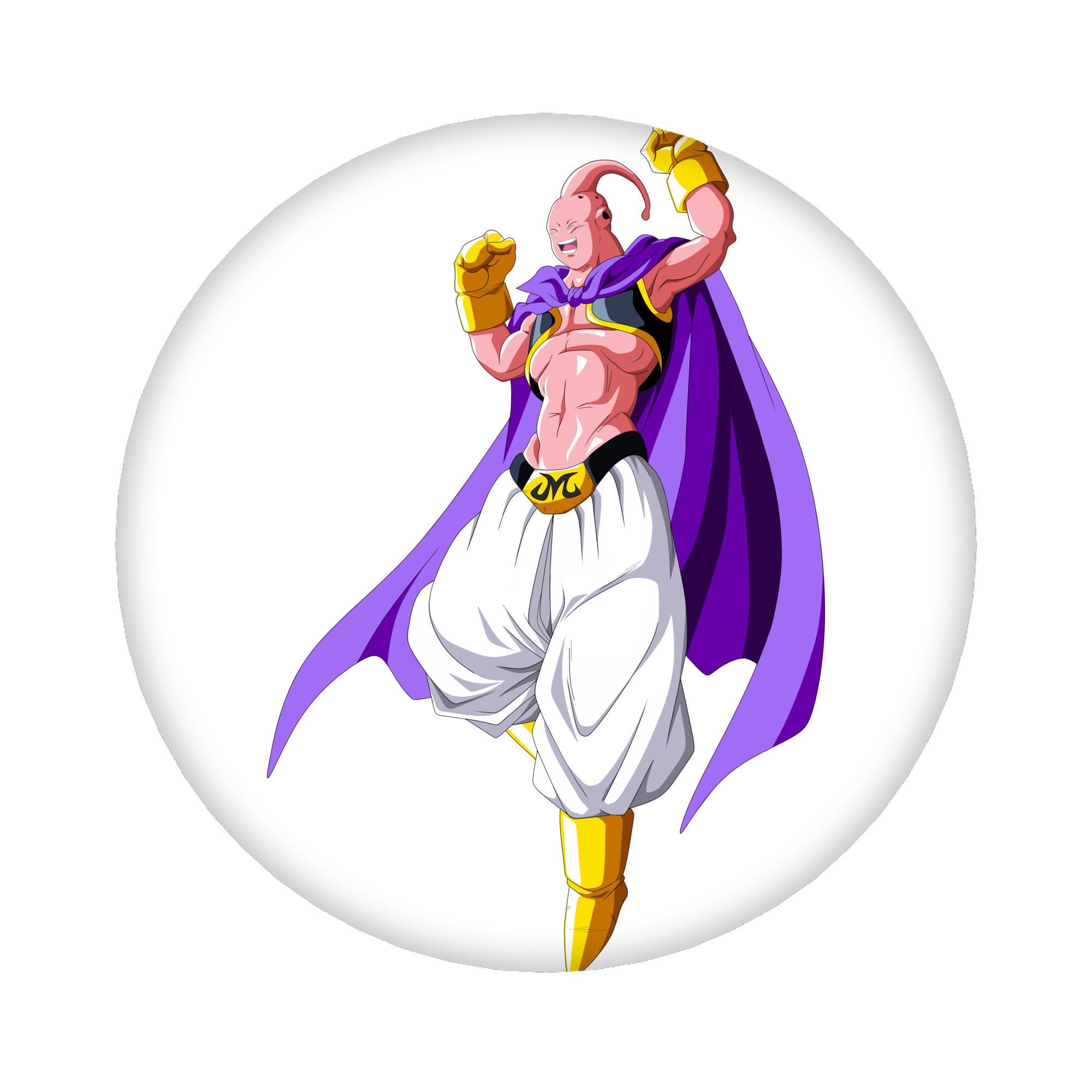 （画像用） ドラゴンボール 魔人ブウ DRAGON BALL Majin Buu 6cm 缶バッジ 複数セット