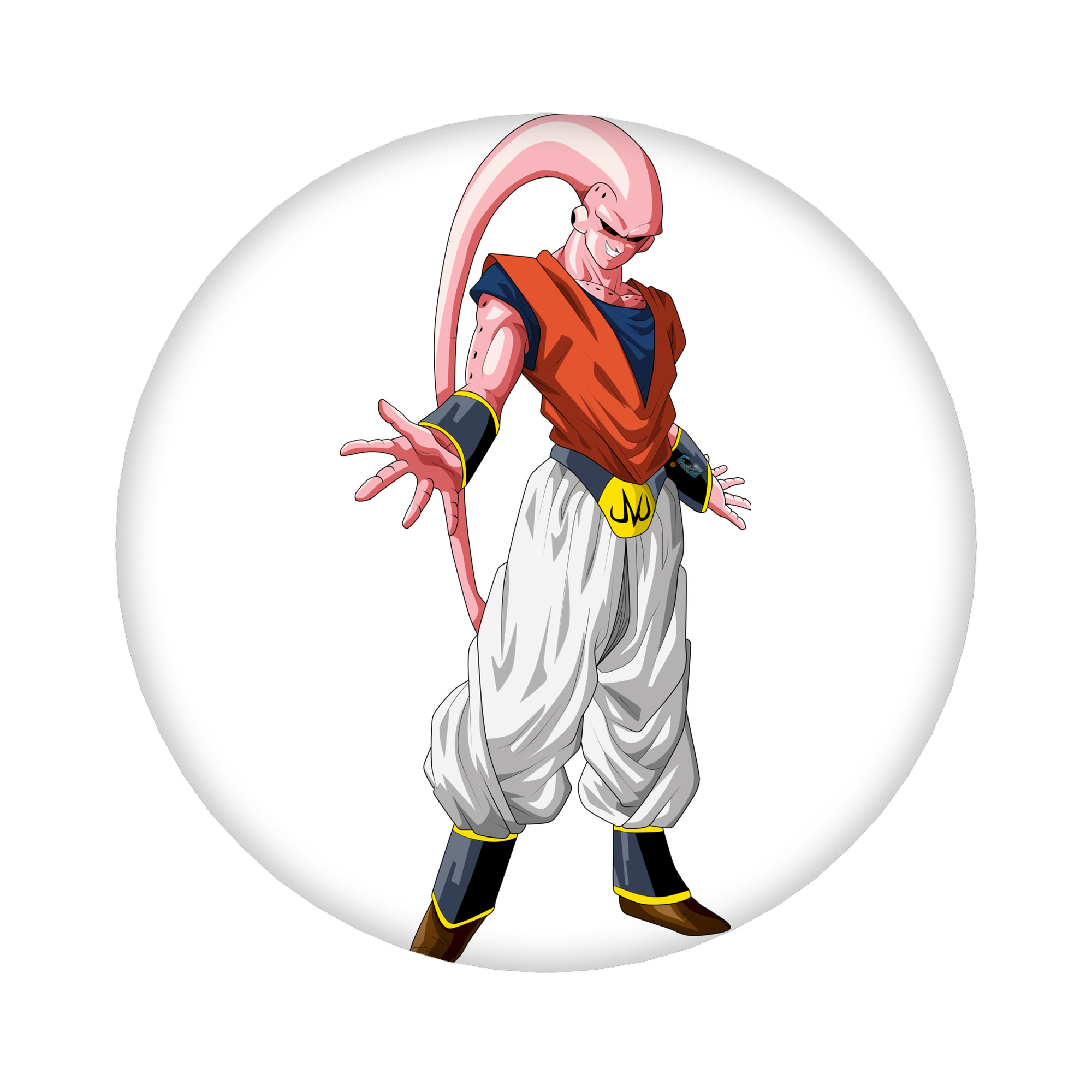（画像用） ドラゴンボール 魔人ブウ DRAGON BALL Majin Buu 6cm 缶バッジ 複数セット