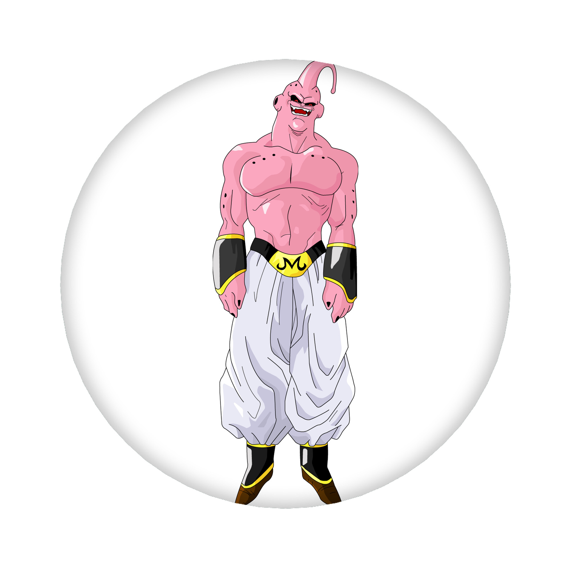 （画像用） ドラゴンボール 魔人ブウ DRAGON BALL Majin Buu 6cm 缶バッジ 複数セット