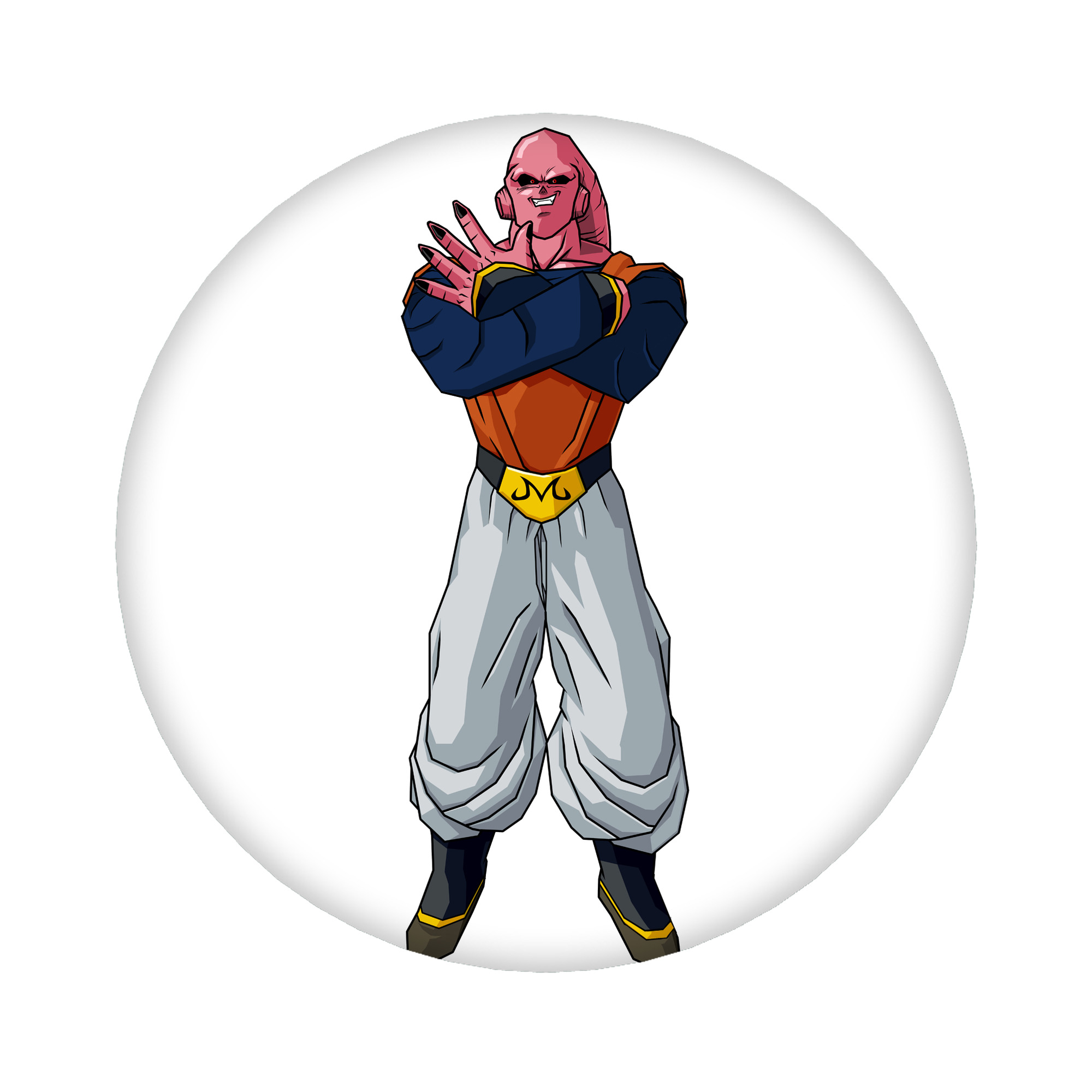 （画像用） ドラゴンボール 魔人ブウ DRAGON BALL Majin Buu 6cm 缶バッジ 複数セット