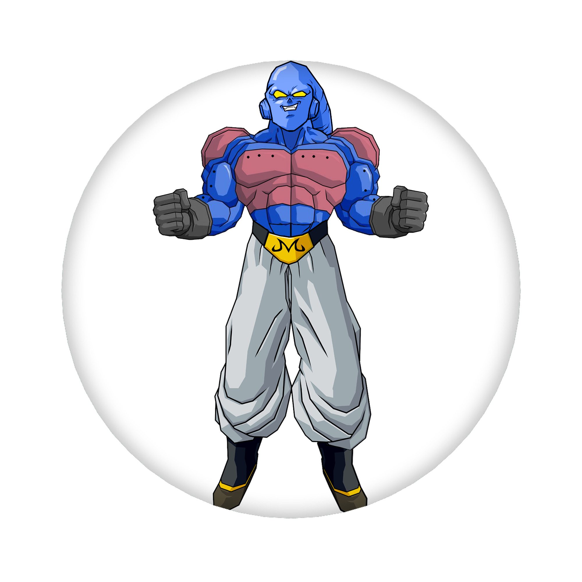 （画像用） ドラゴンボール 魔人ブウ DRAGON BALL Majin Buu 6cm 缶バッジ 複数セット