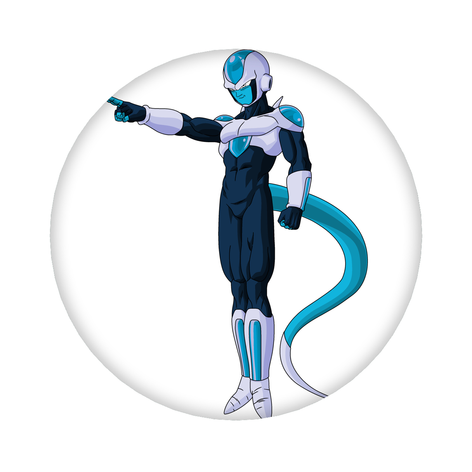 （画像用） ドラゴンボール フリーザ DRAGON BALL Frieza 6cm 缶バッジ 複数セット