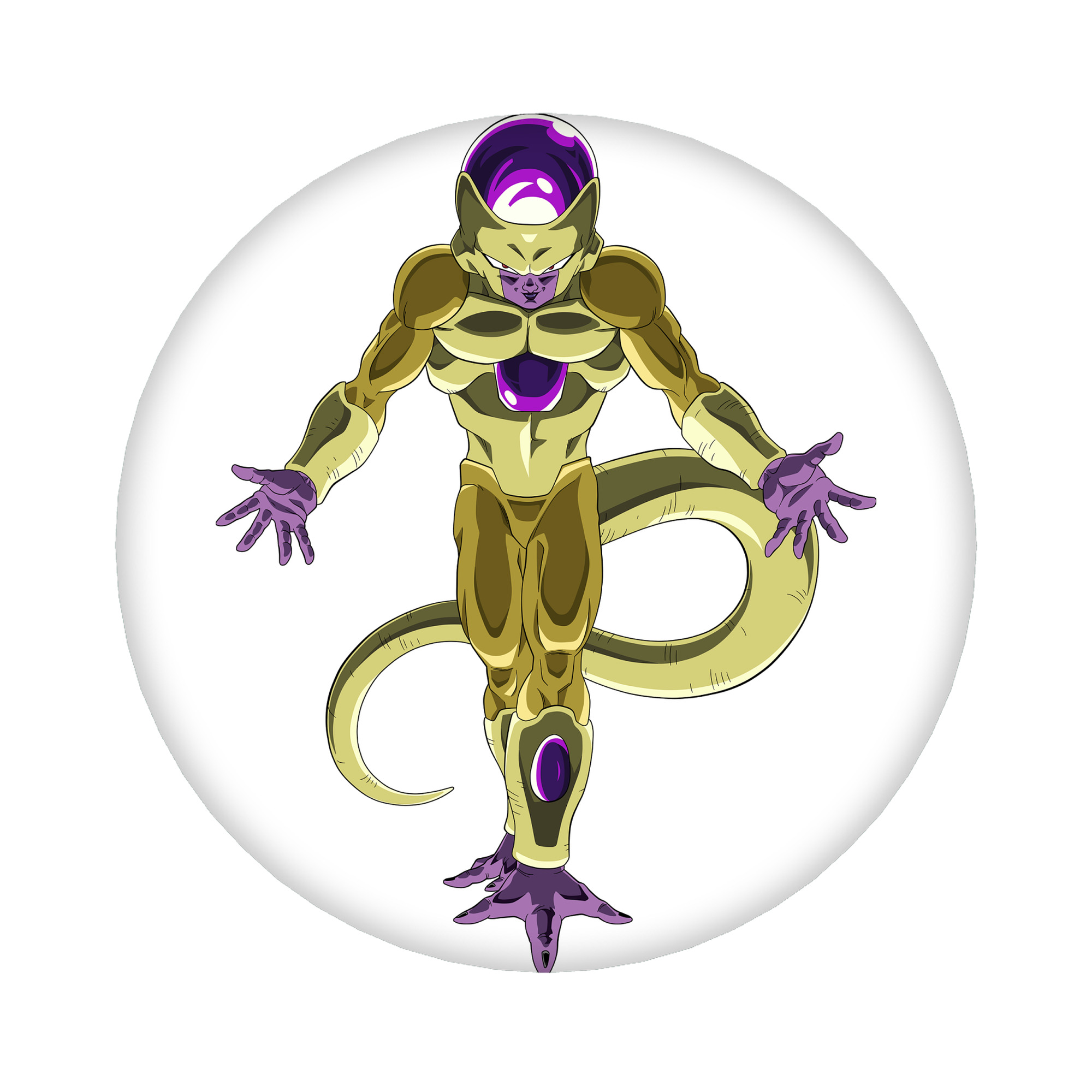 （画像用） ドラゴンボール フリーザ DRAGON BALL Frieza 6cm 缶バッジ 複数セット