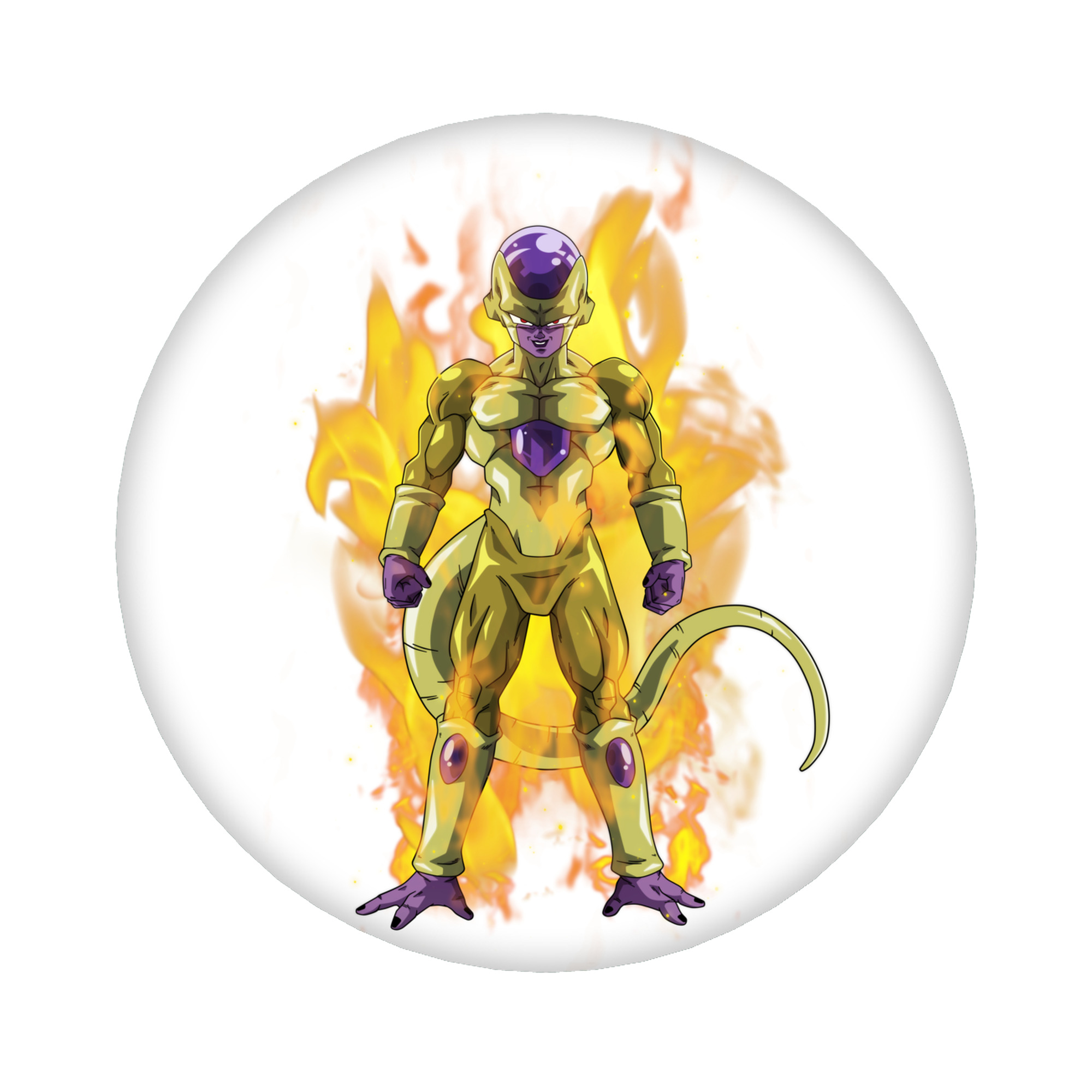 （画像用） ドラゴンボール フリーザ DRAGON BALL Frieza 6cm 缶バッジ 複数セット