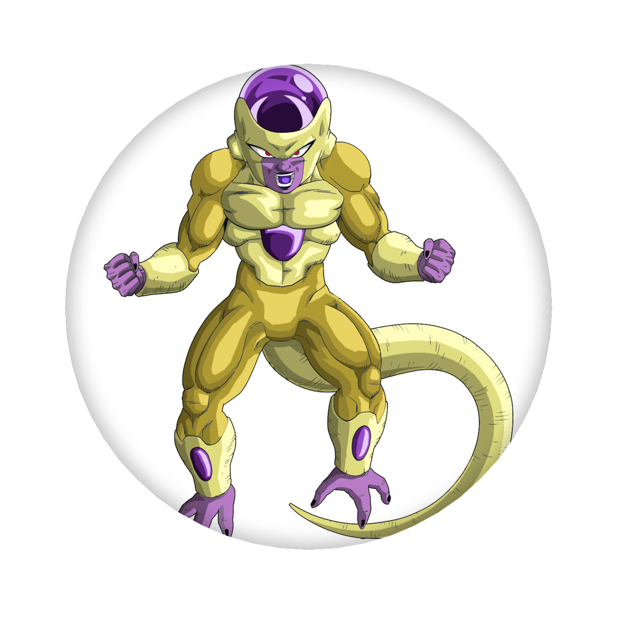 （画像用） ドラゴンボール フリーザ DRAGON BALL Frieza 6cm 缶バッジ 複数セット