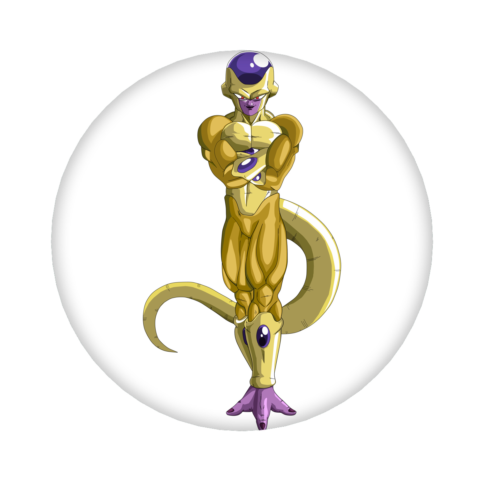 （画像用） ドラゴンボール フリーザ DRAGON BALL Frieza 6cm 缶バッジ 複数セット