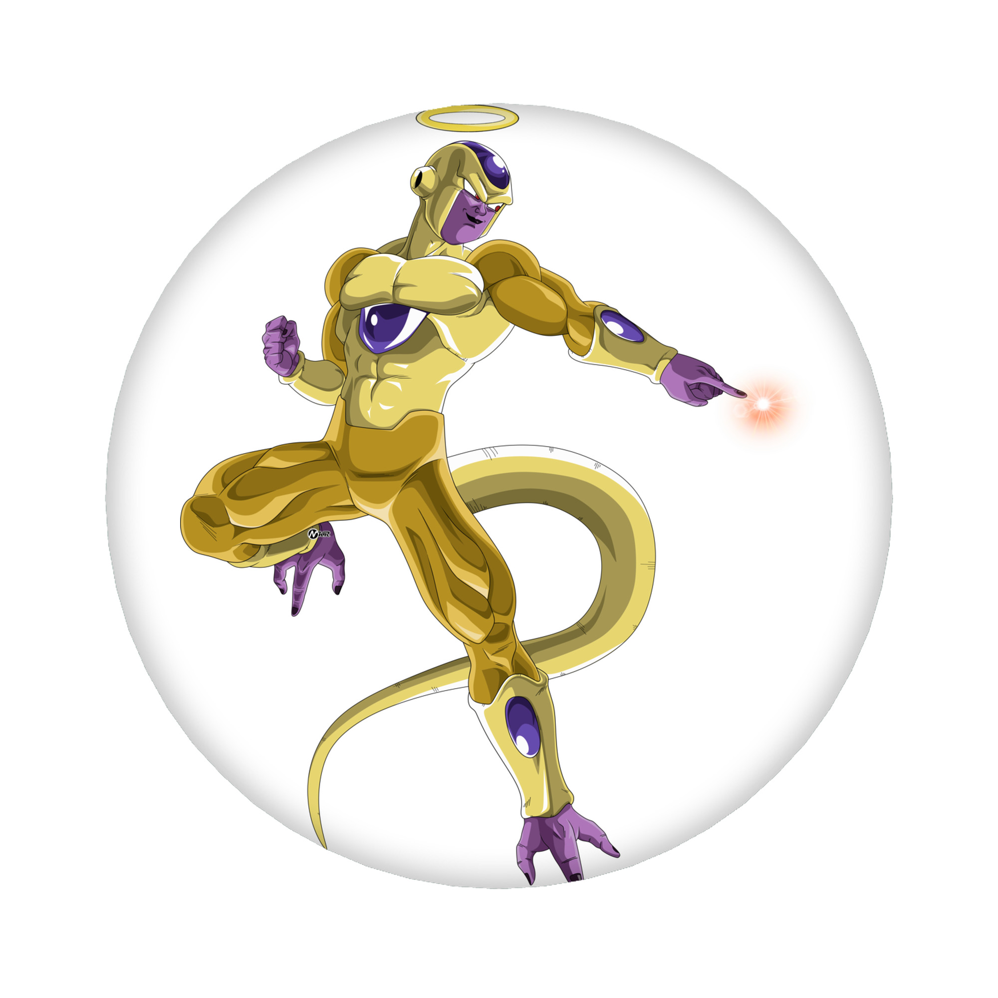 （画像用） ドラゴンボール フリーザ DRAGON BALL Frieza 6cm 缶バッジ 複数セット