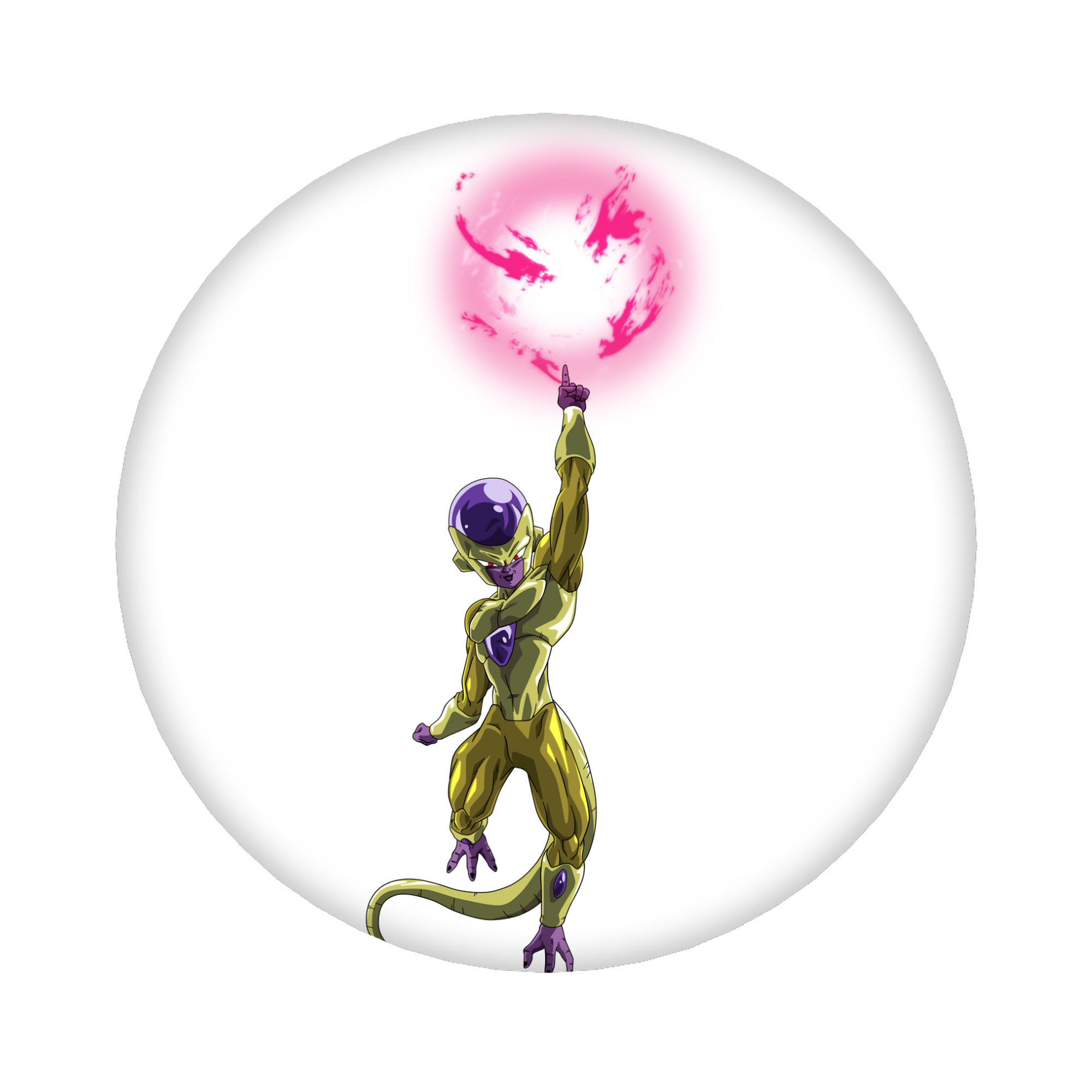 （画像用） ドラゴンボール フリーザ DRAGON BALL Frieza 6cm 缶バッジ 複数セット