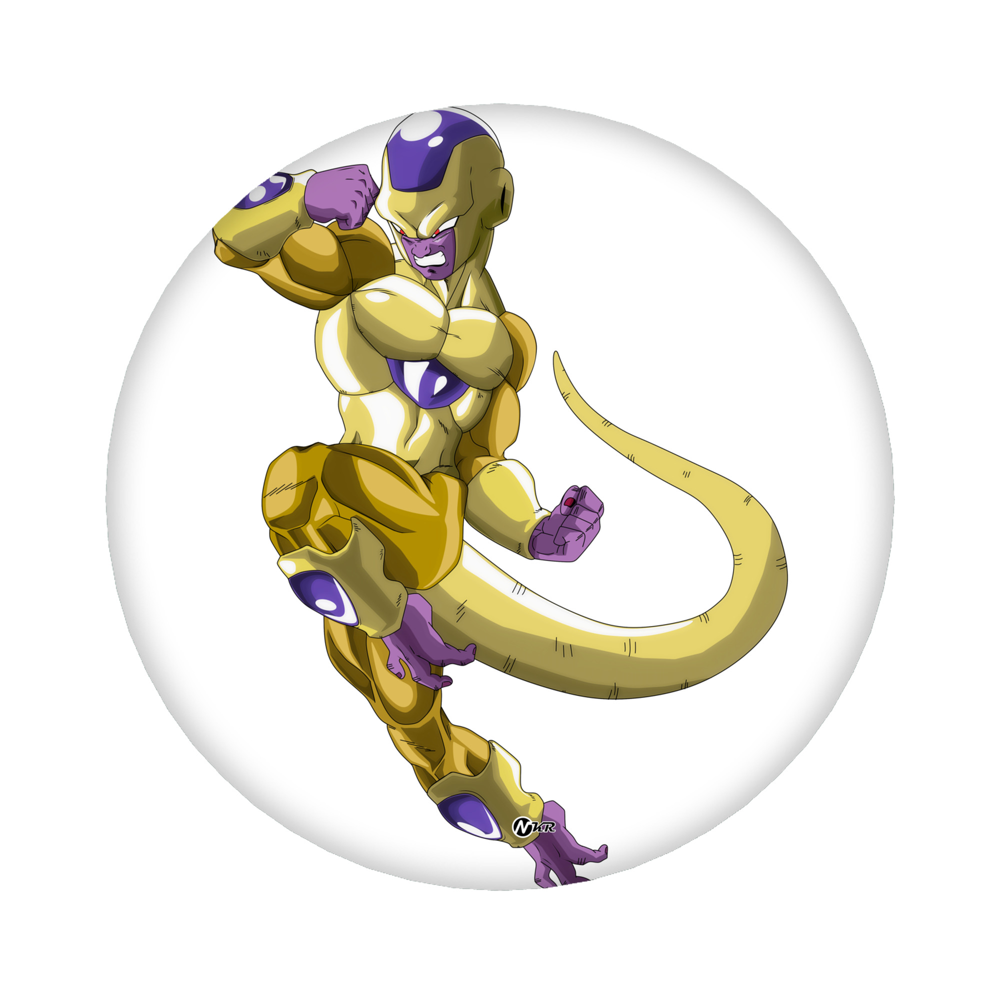（画像用） ドラゴンボール フリーザ DRAGON BALL Frieza 6cm 缶バッジ 複数セット