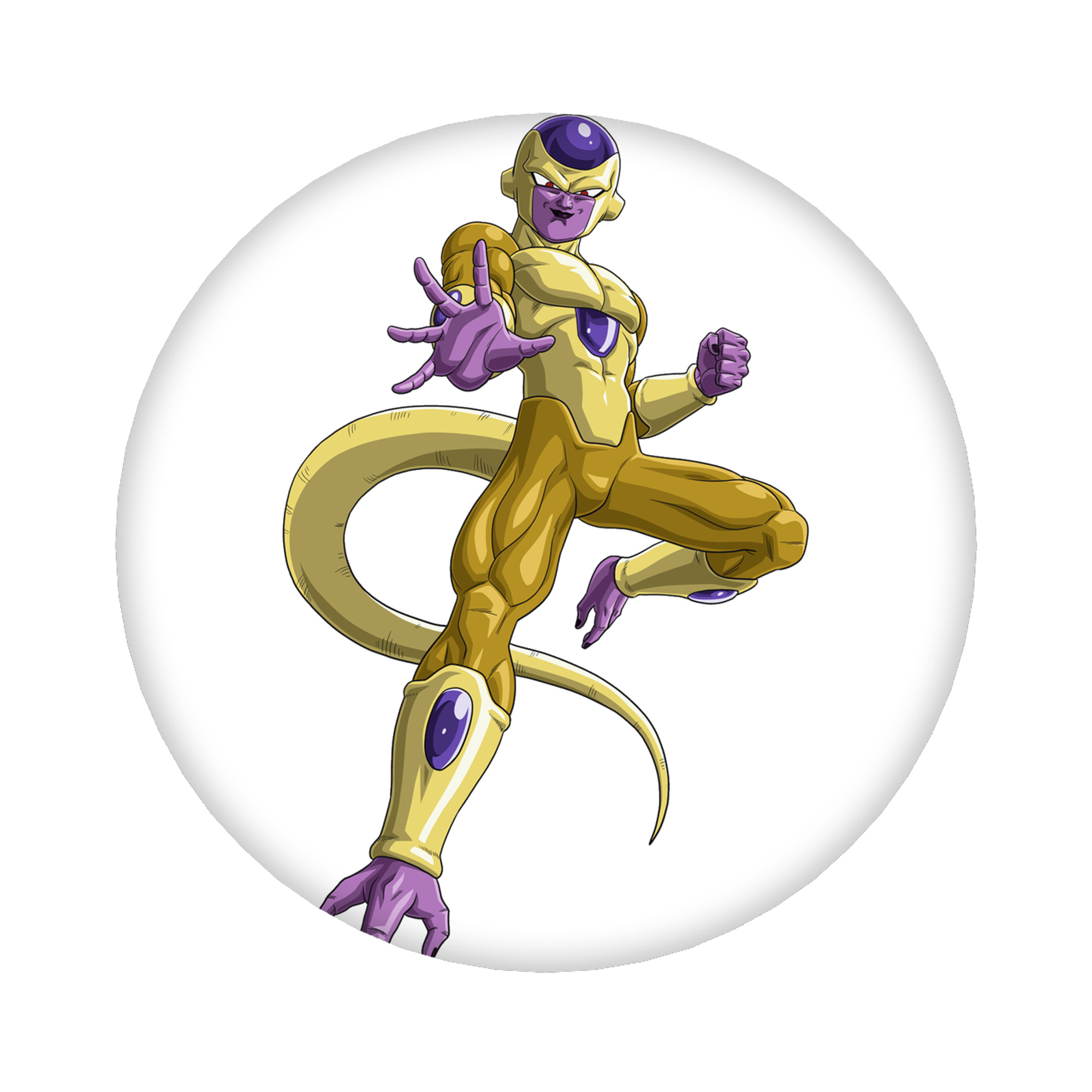 （画像用） ドラゴンボール フリーザ DRAGON BALL Frieza 6cm 缶バッジ 複数セット