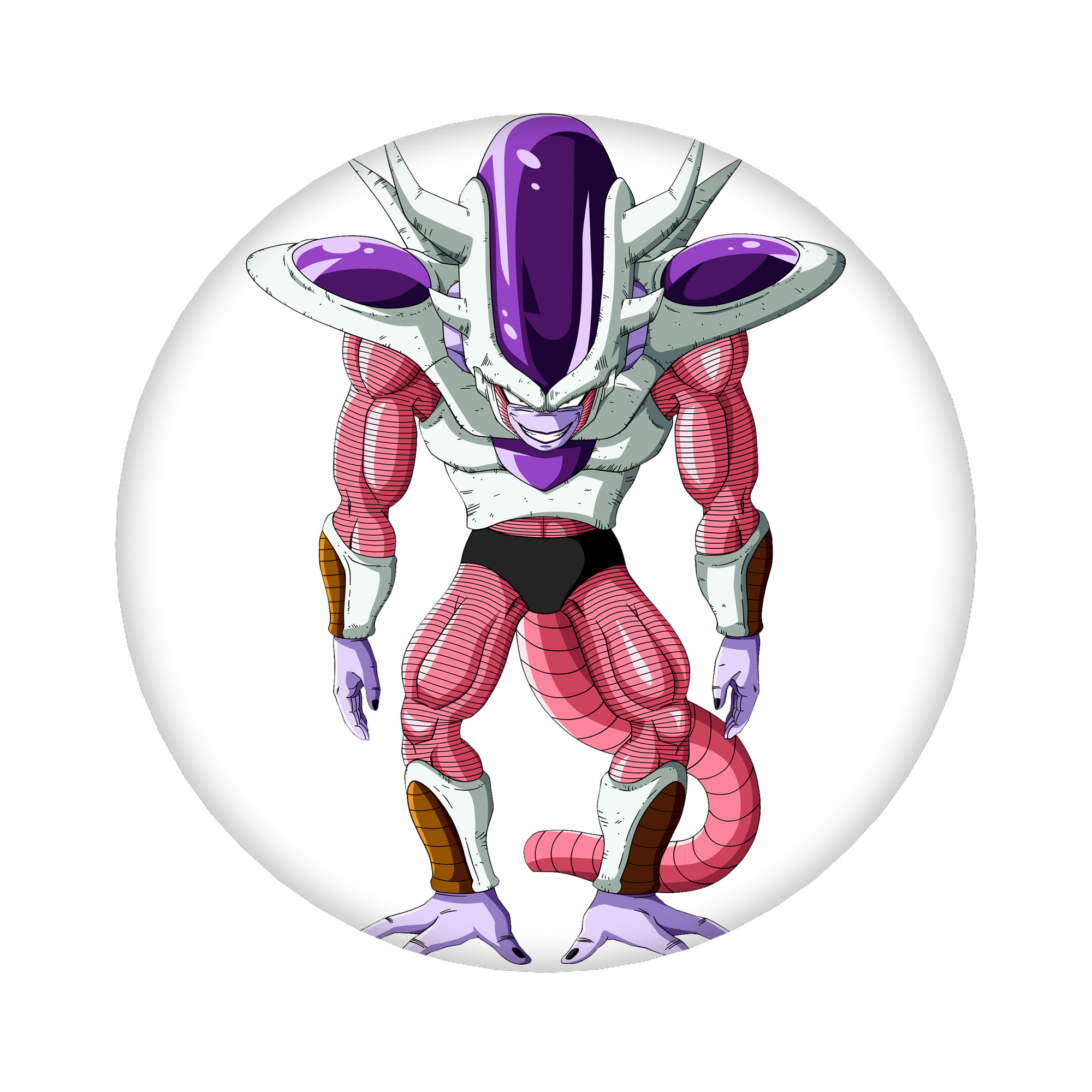 （画像用） ドラゴンボール フリーザ DRAGON BALL Frieza 6cm 缶バッジ 複数セット