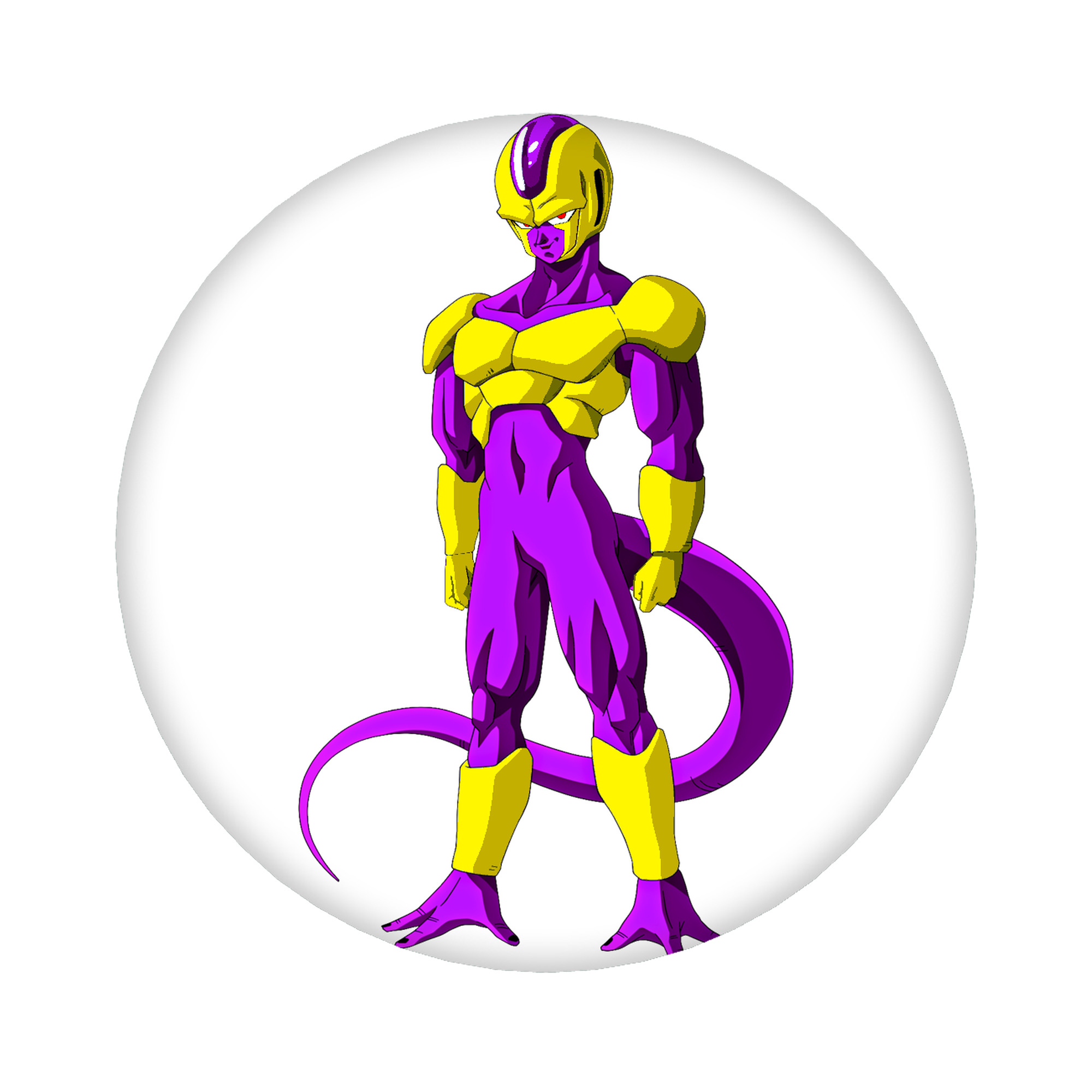 （画像用） ドラゴンボール フリーザ DRAGON BALL Frieza 6cm 缶バッジ 複数セット