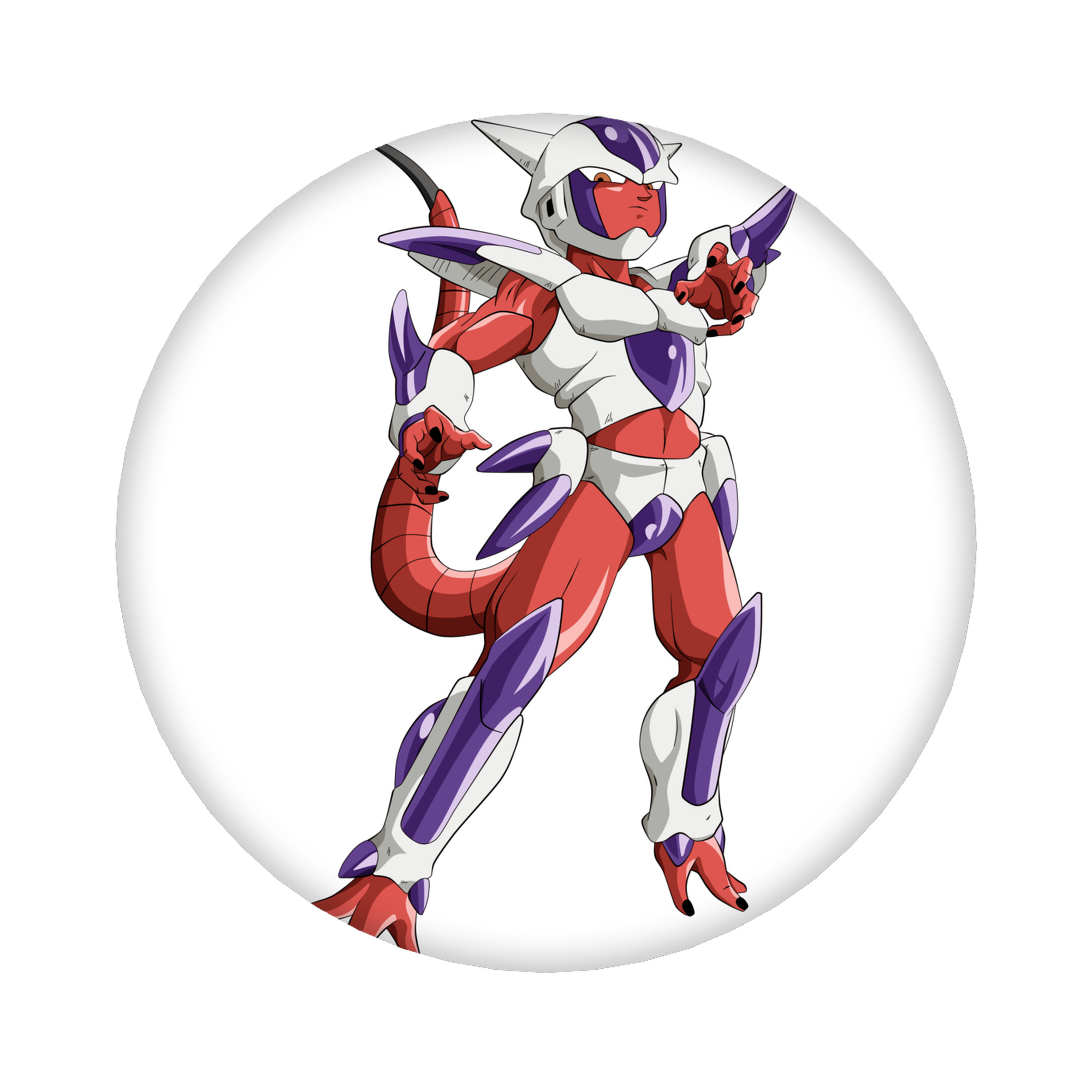 （画像用） ドラゴンボール フリーザ DRAGON BALL Frieza 6cm 缶バッジ 複数セット