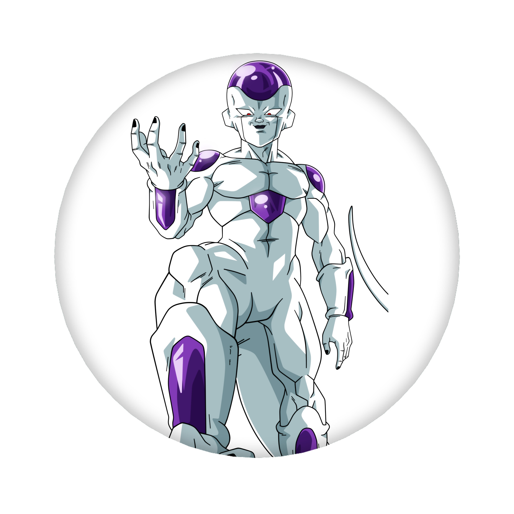 （画像用） ドラゴンボール フリーザ DRAGON BALL Frieza 6cm 缶バッジ 複数セット