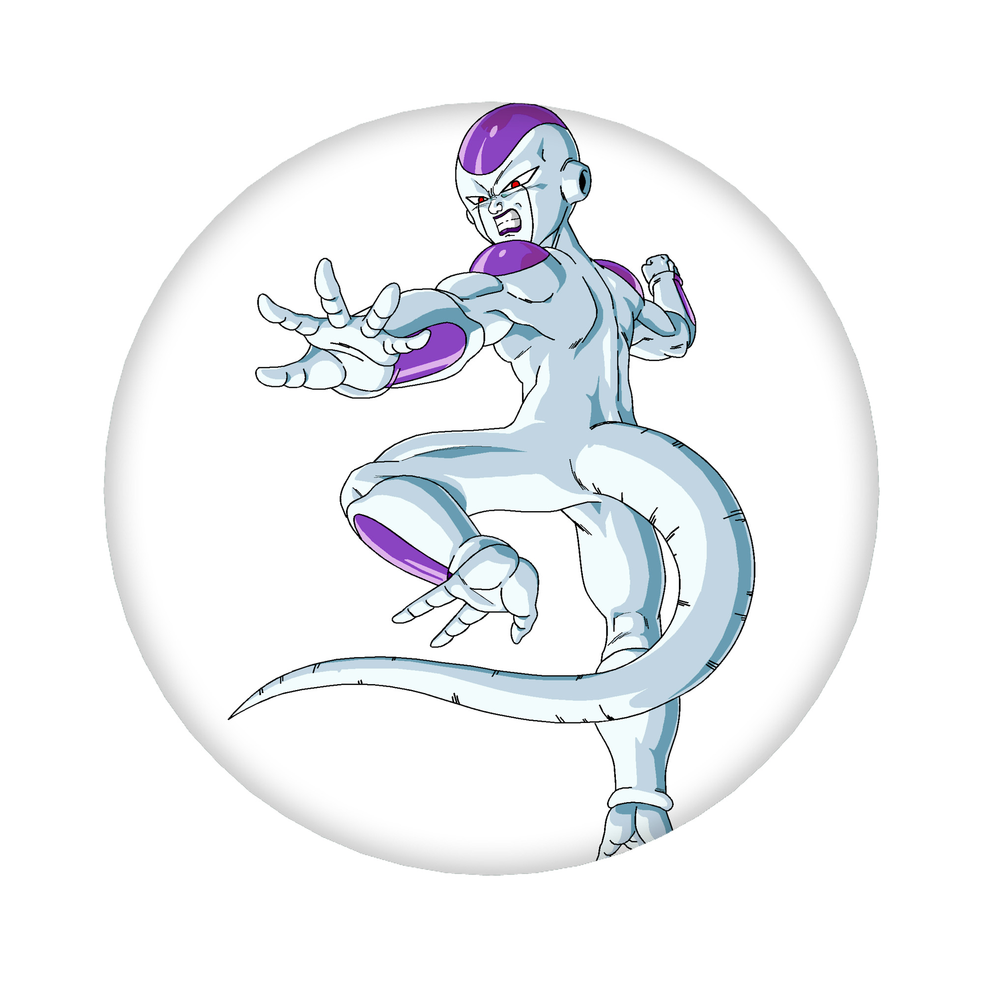 （画像用） ドラゴンボール フリーザ DRAGON BALL Frieza 6cm 缶バッジ 複数セット