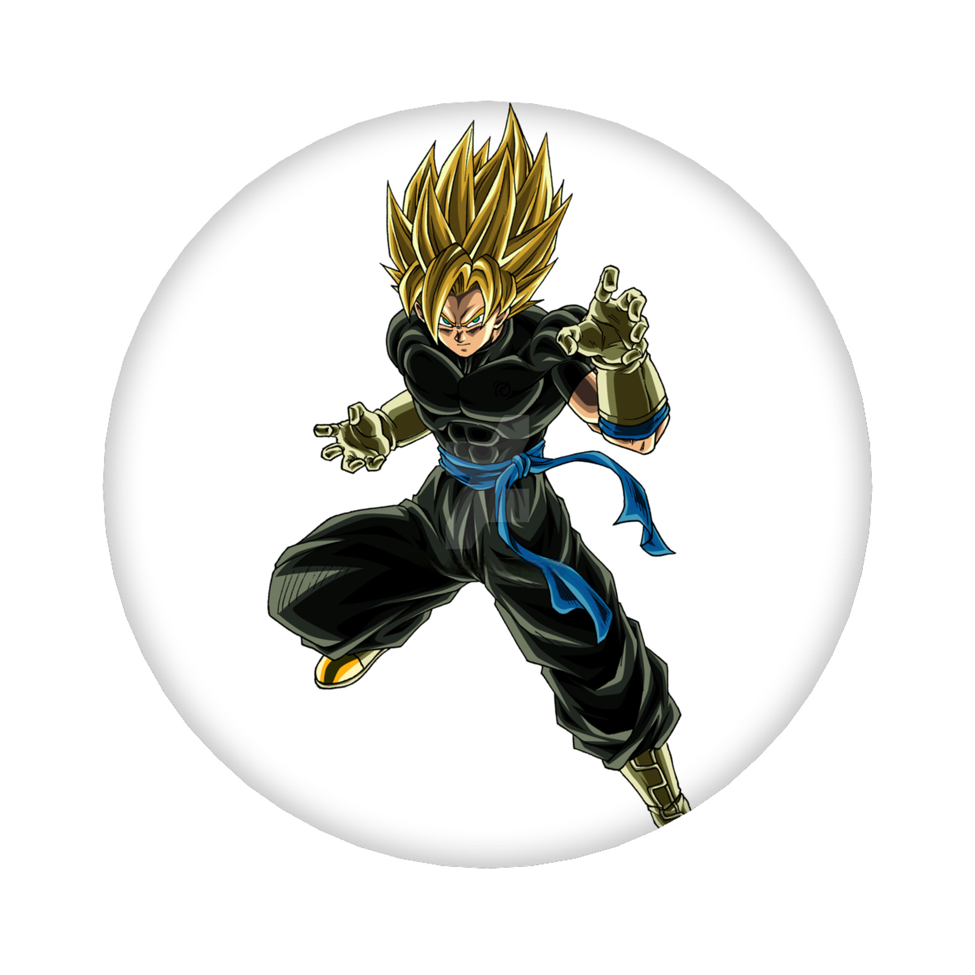（画像用） ドラゴンボール ベジット DRAGON BALL Vegetto 6cm 缶バッジ 複数セット