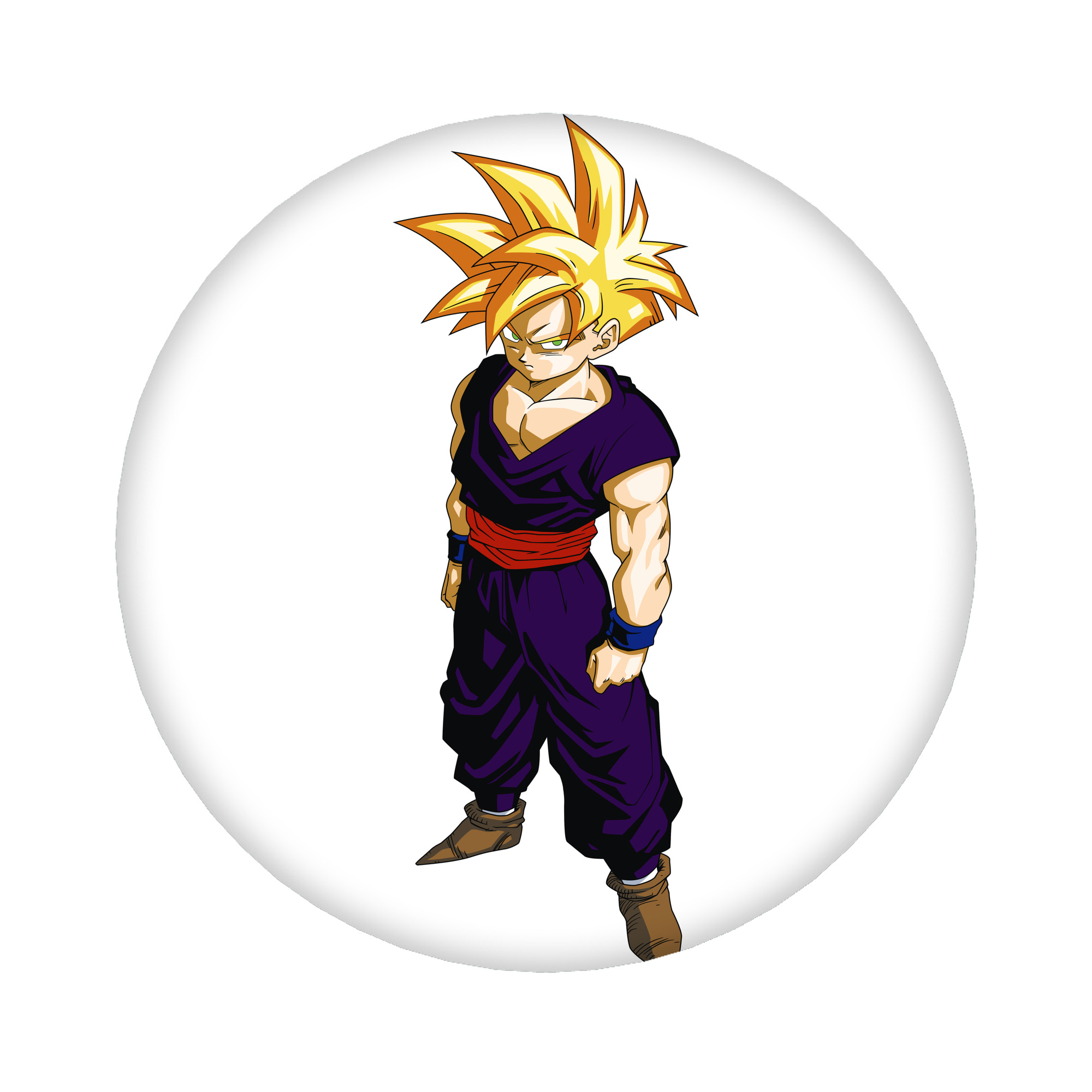 （画像用） ドラゴンボール ベジット DRAGON BALL Vegetto 6cm 缶バッジ 複数セット