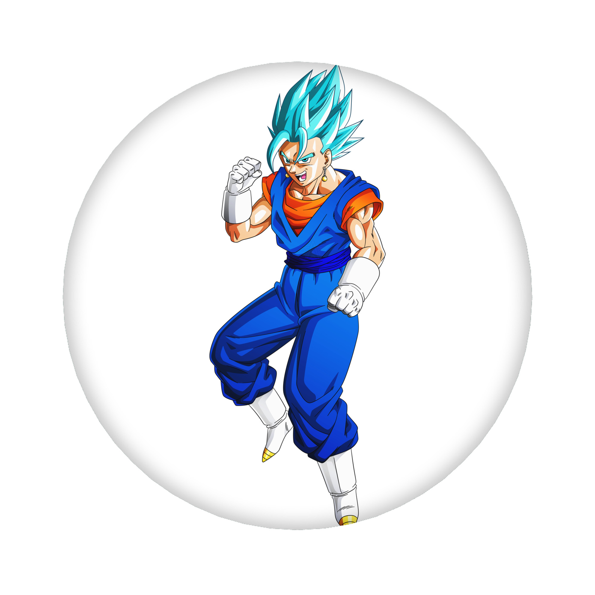 （画像用） ドラゴンボール ベジット DRAGON BALL Vegetto 6cm 缶バッジ 複数セット