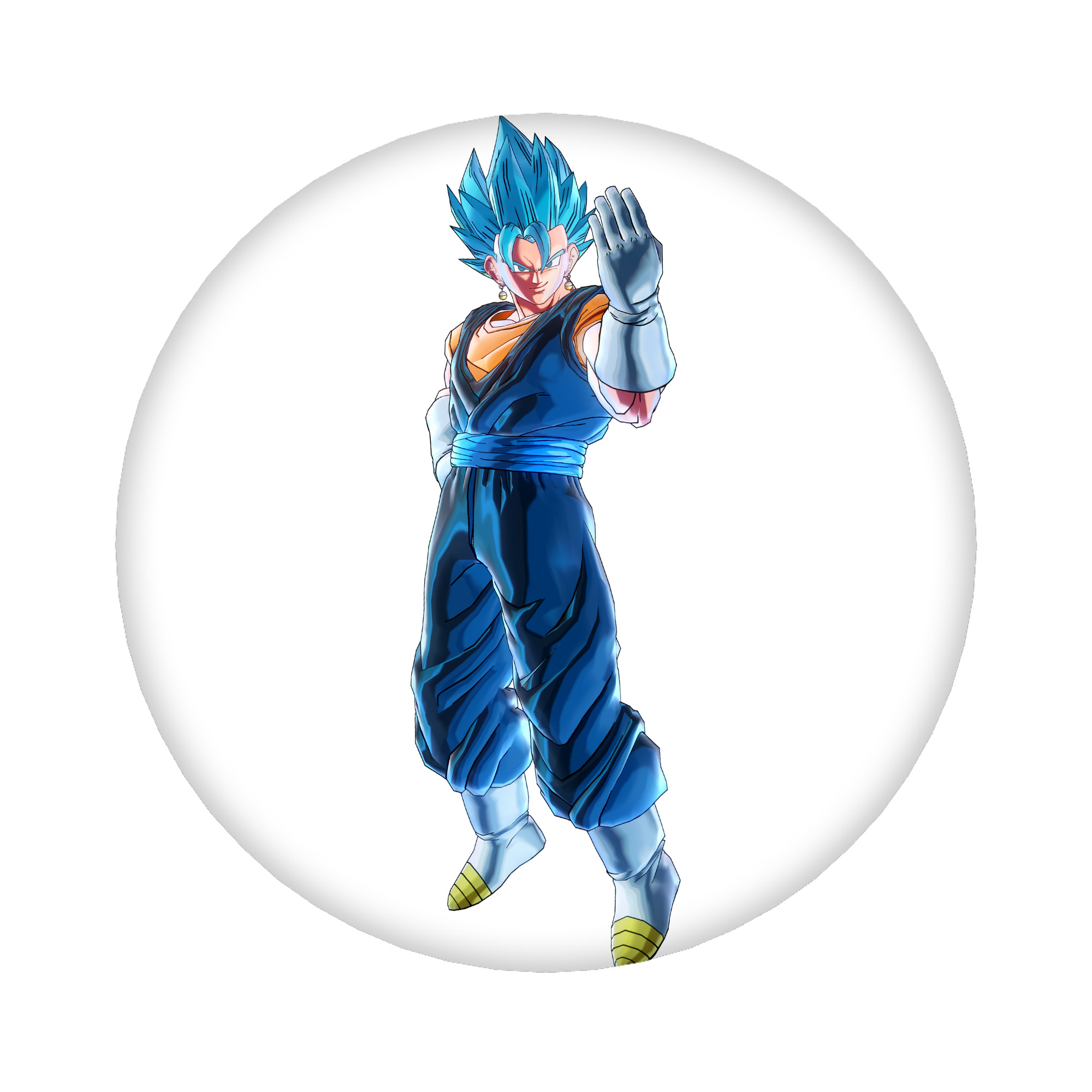 （画像用） ドラゴンボール ベジット DRAGON BALL Vegetto 6cm 缶バッジ 複数セット