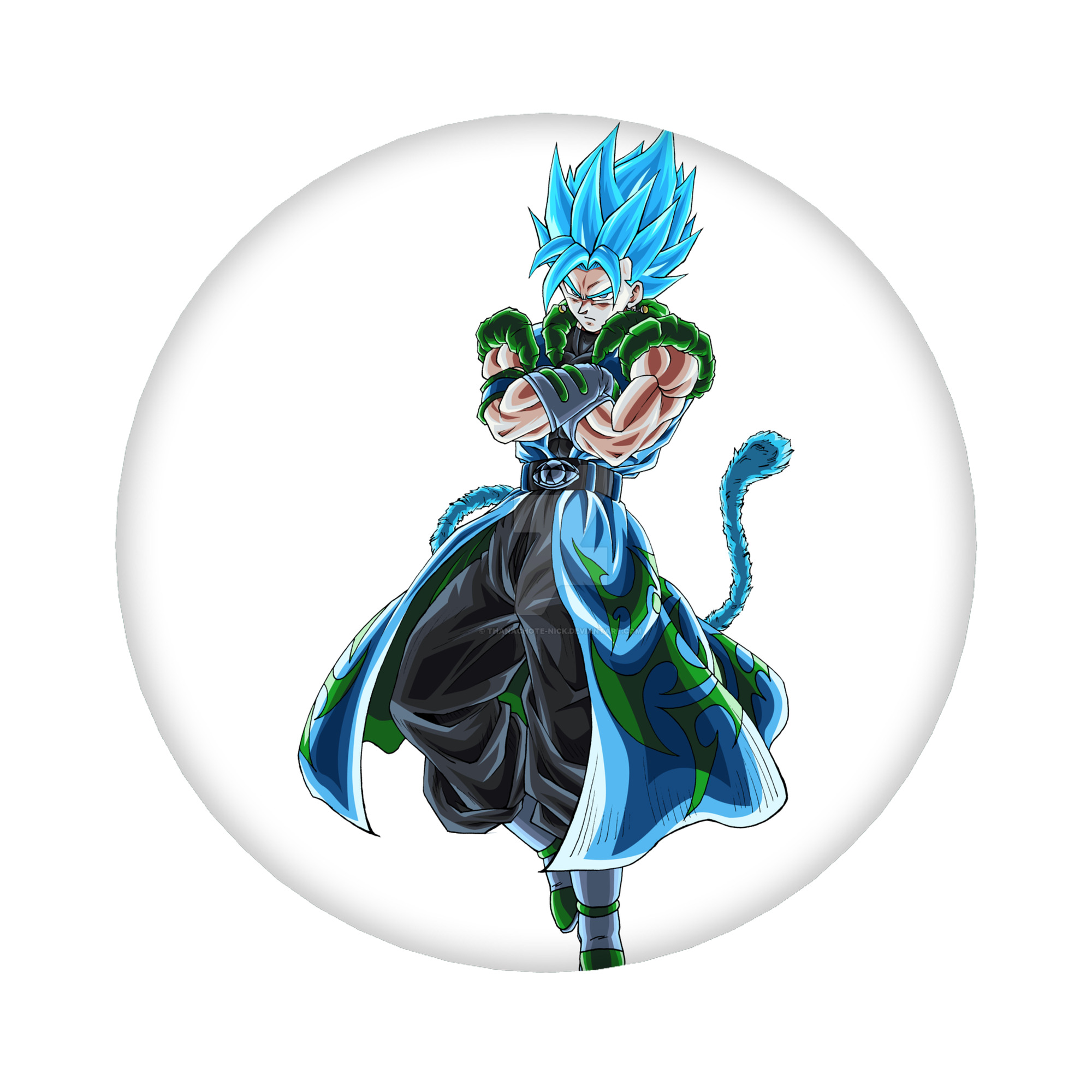 （画像用） ドラゴンボール ベジット DRAGON BALL Vegetto 6cm 缶バッジ 複数セット