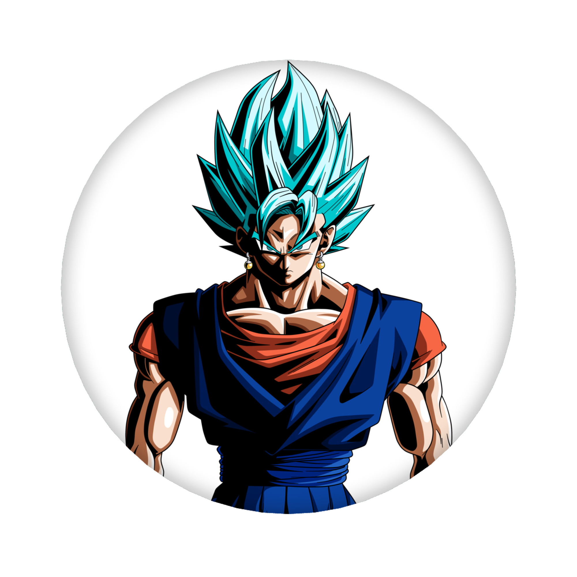 （画像用） ドラゴンボール ベジット DRAGON BALL Vegetto 6cm 缶バッジ 複数セット