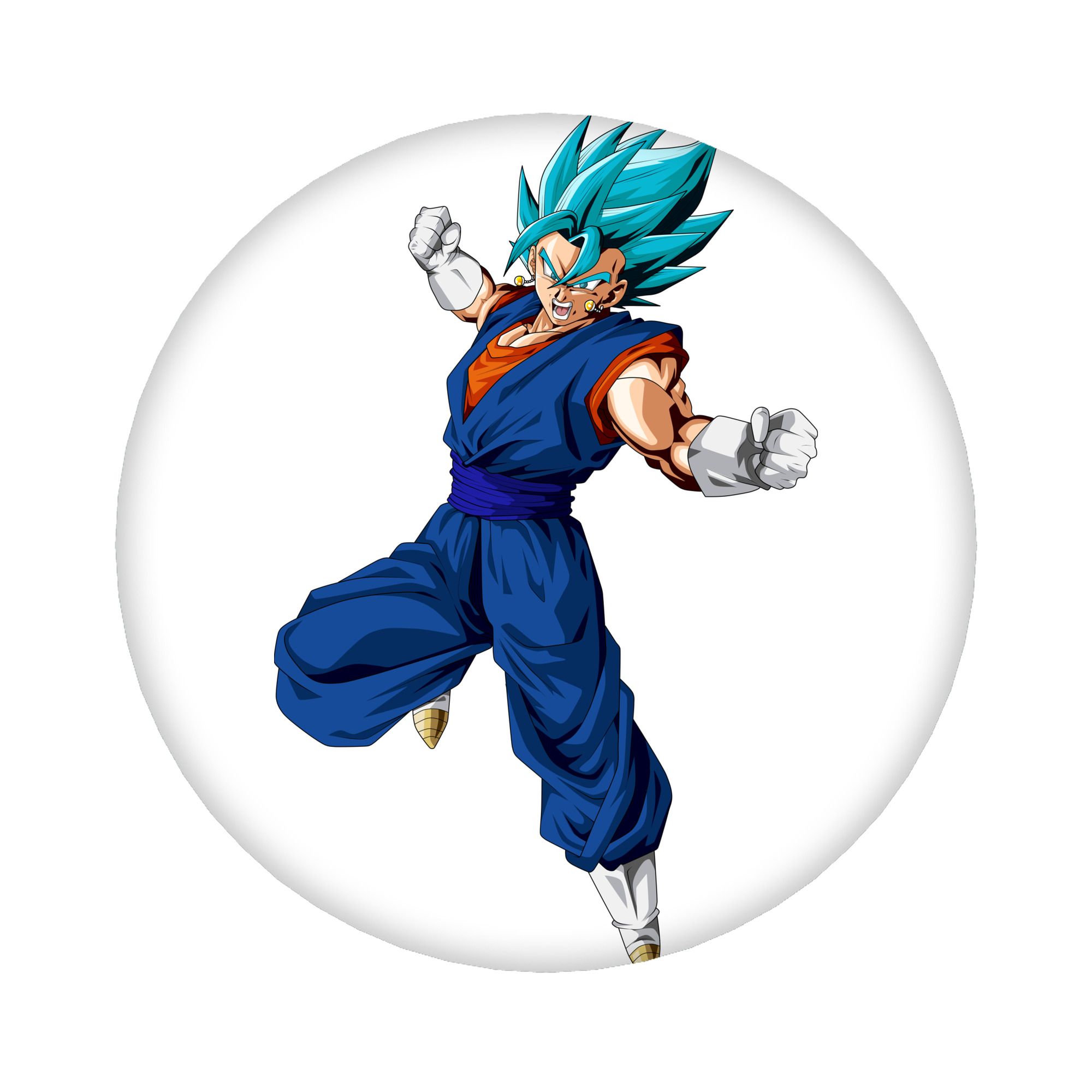 （画像用） ドラゴンボール ベジット DRAGON BALL Vegetto 6cm 缶バッジ 複数セット