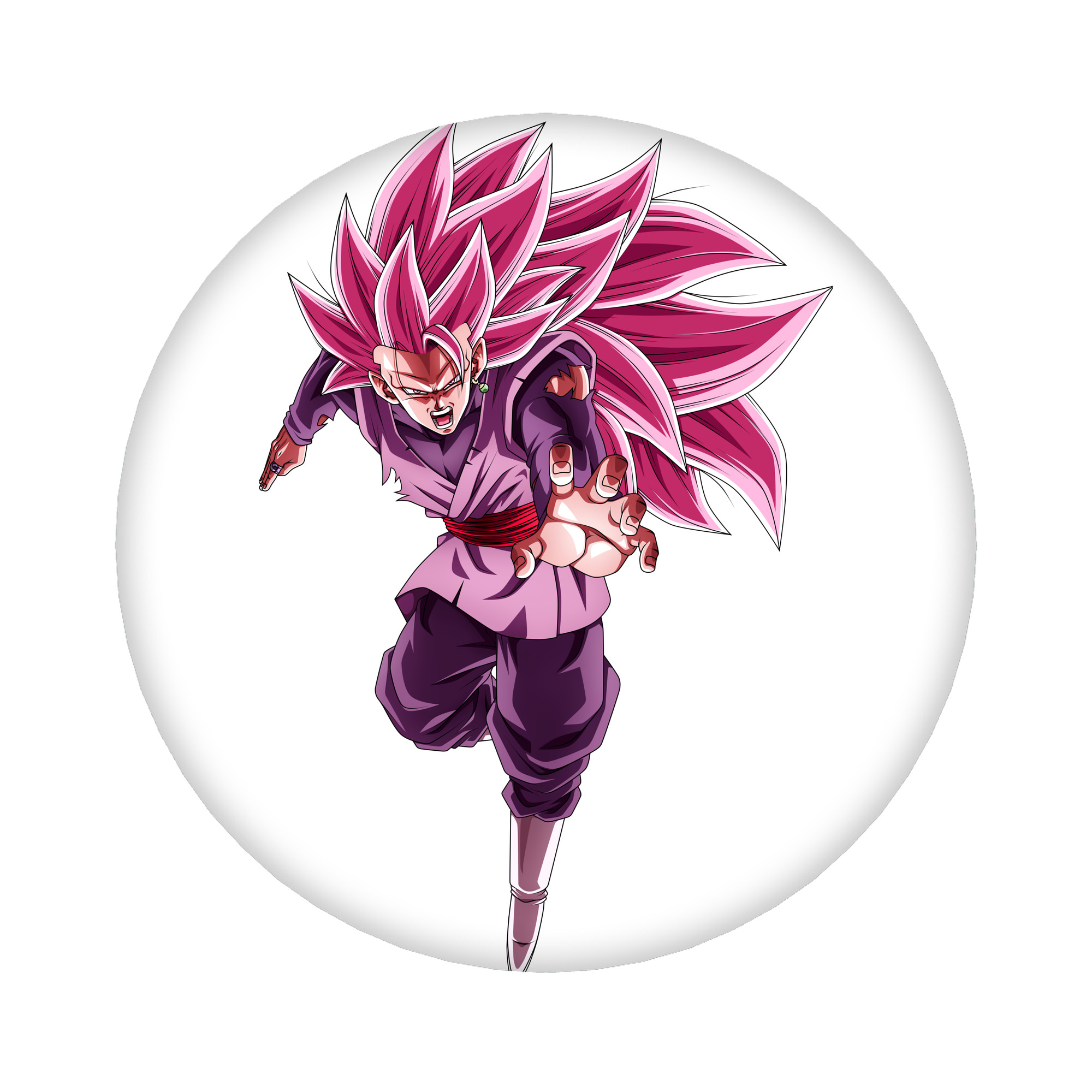 （画像用） ドラゴンボール ベジット DRAGON BALL Vegetto 6cm 缶バッジ 複数セット