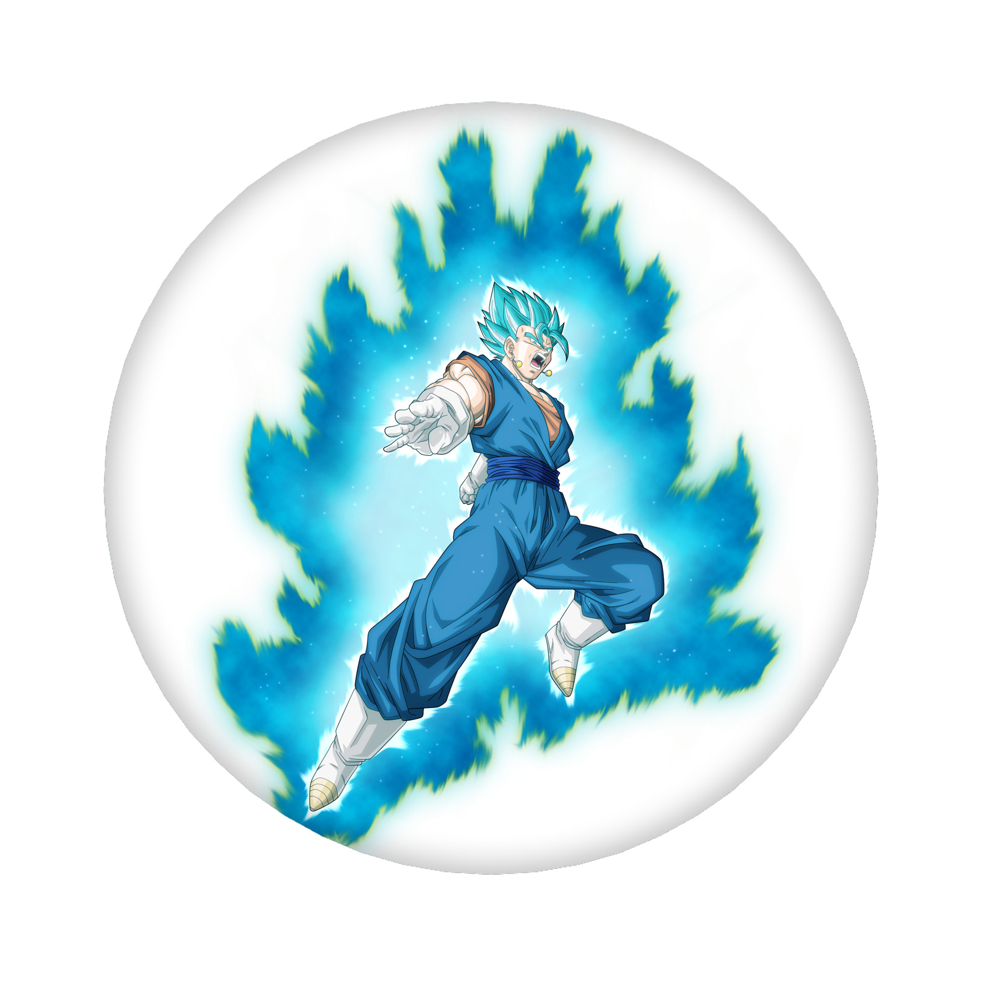 （画像用） ドラゴンボール ベジット DRAGON BALL Vegetto 6cm 缶バッジ 複数セット