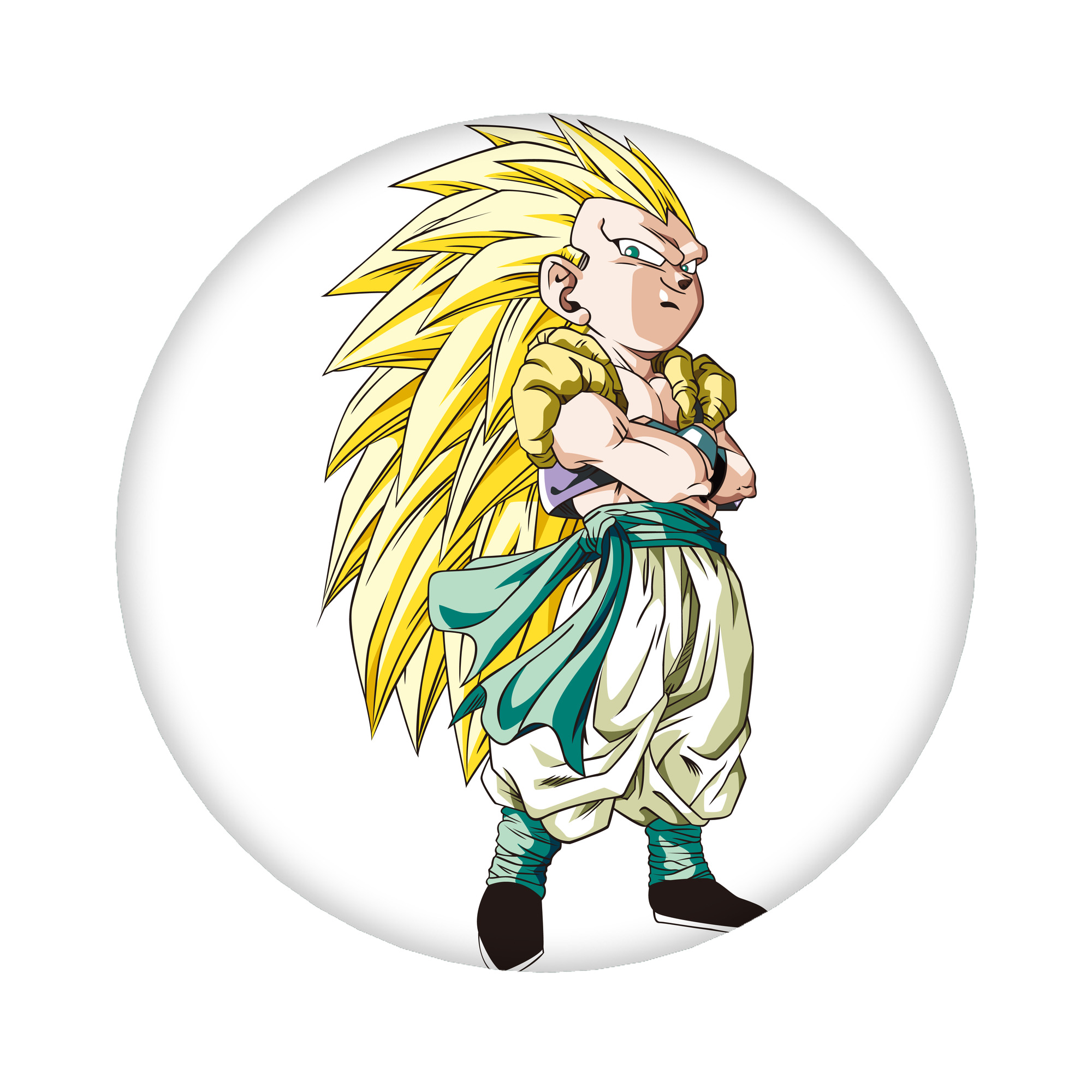 （画像用） ドラゴンボール ベジット DRAGON BALL Vegetto 6cm 缶バッジ 複数セット