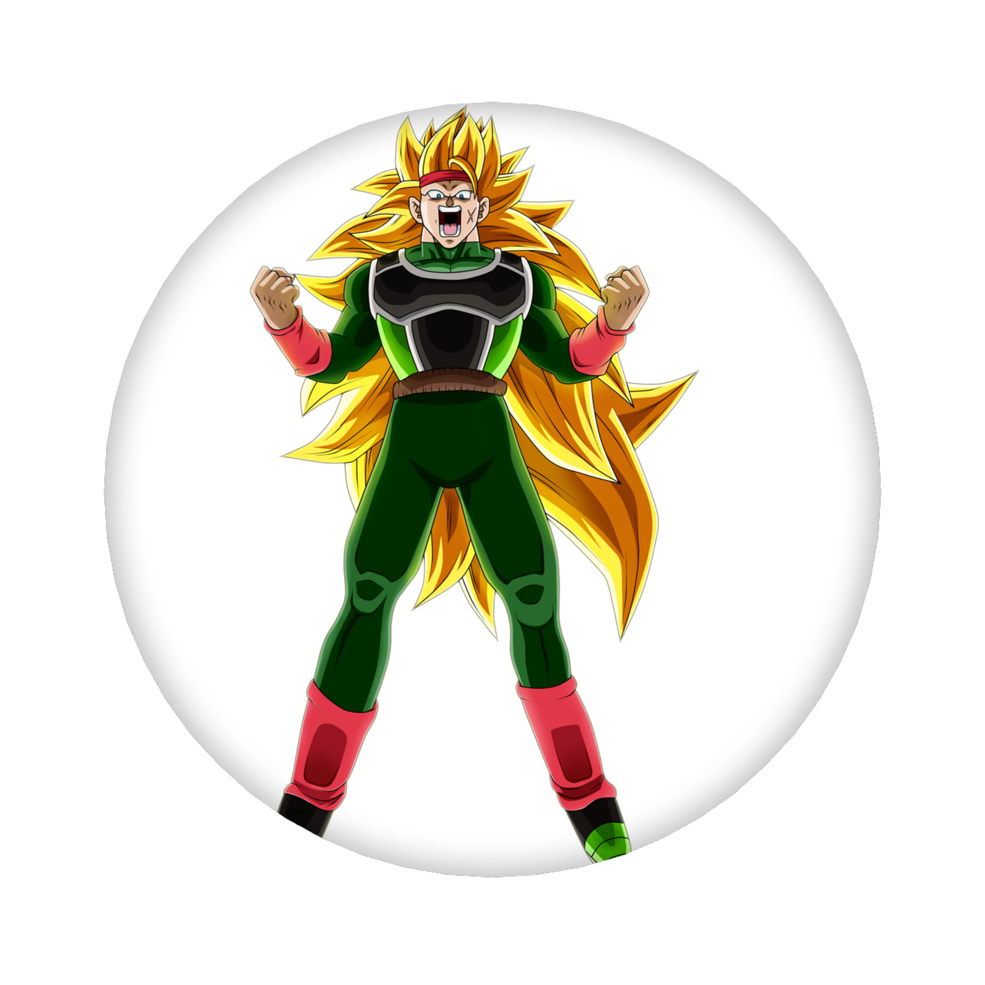（画像用） ドラゴンボール ブロリー DRAGON BALL Broli 6cm 缶バッジ 複数セット
