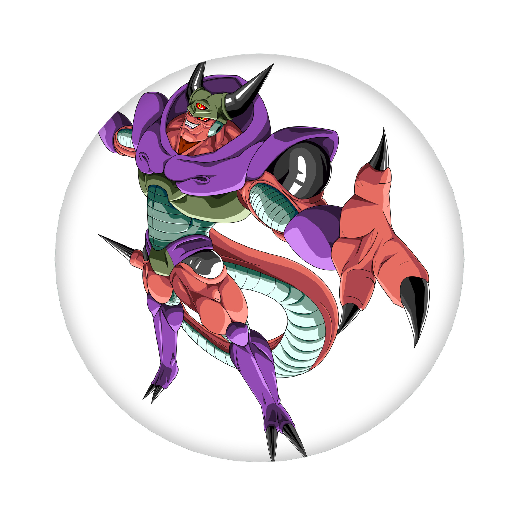 （画像用） ドラゴンボール ジャネンバ DRAGON BALL Janemba 6cm 缶バッジ 複数セット