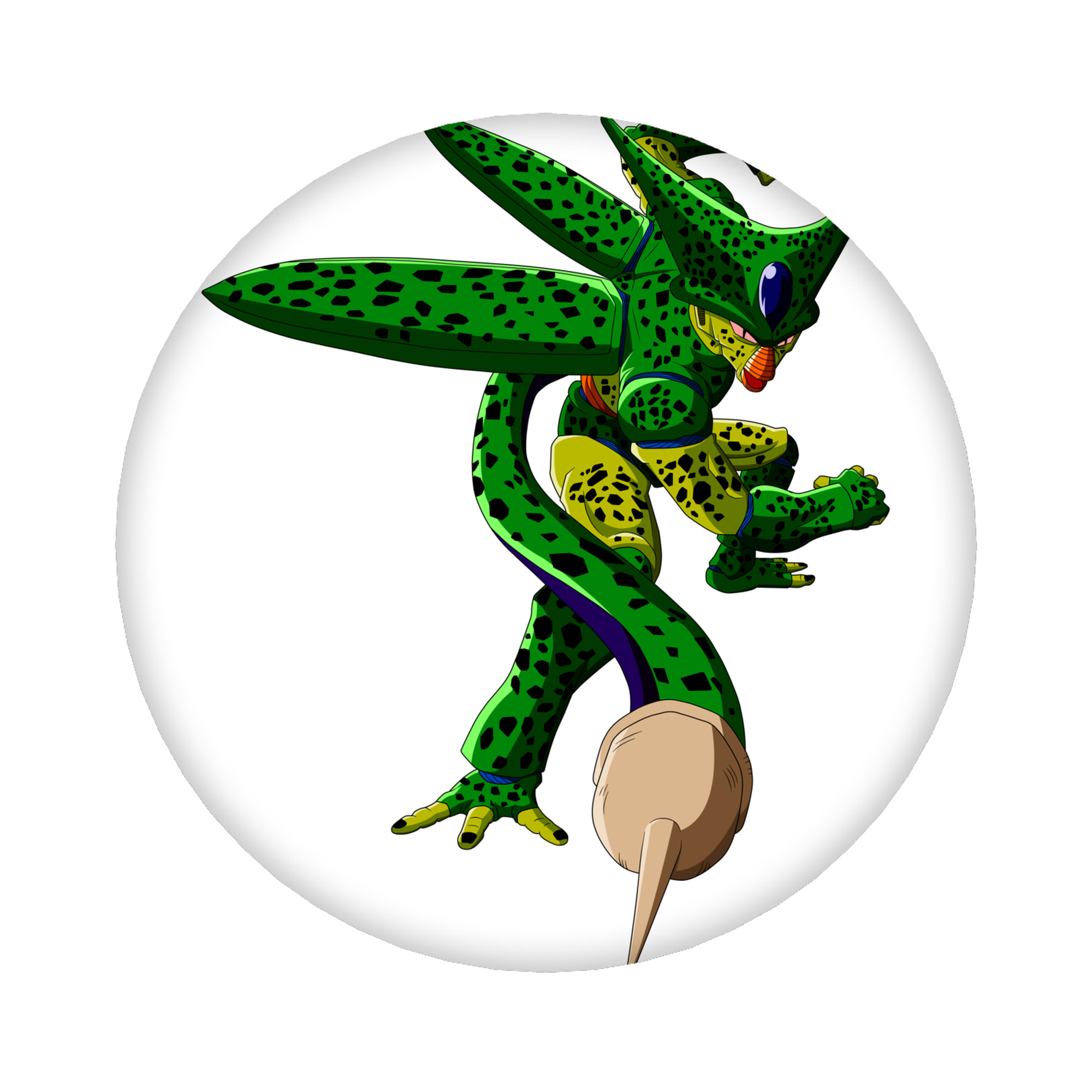 （画像用） ドラゴンボール セル DRAGON BALL Cell 6cm 缶バッジ 複数セット