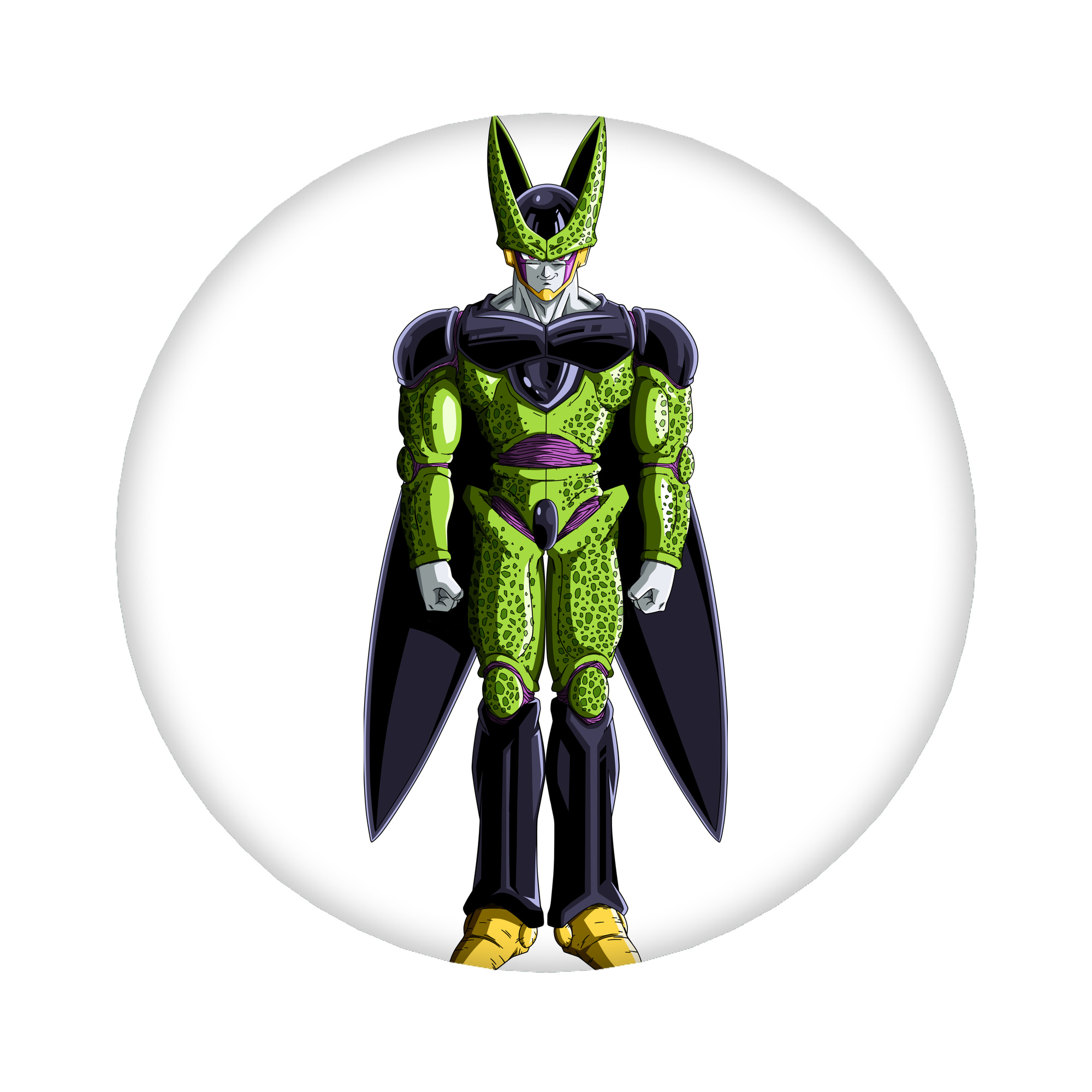 （画像用） ドラゴンボール セル DRAGON BALL Cell 6cm 缶バッジ 複数セット
