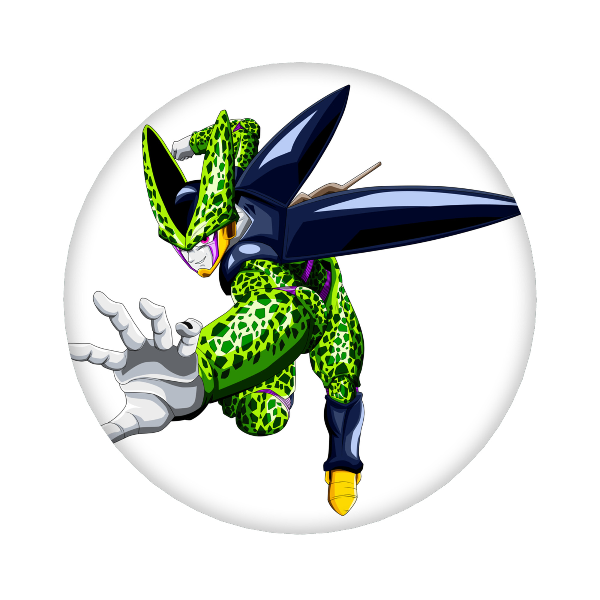 （画像用） ドラゴンボール セル DRAGON BALL Cell 6cm 缶バッジ 複数セット