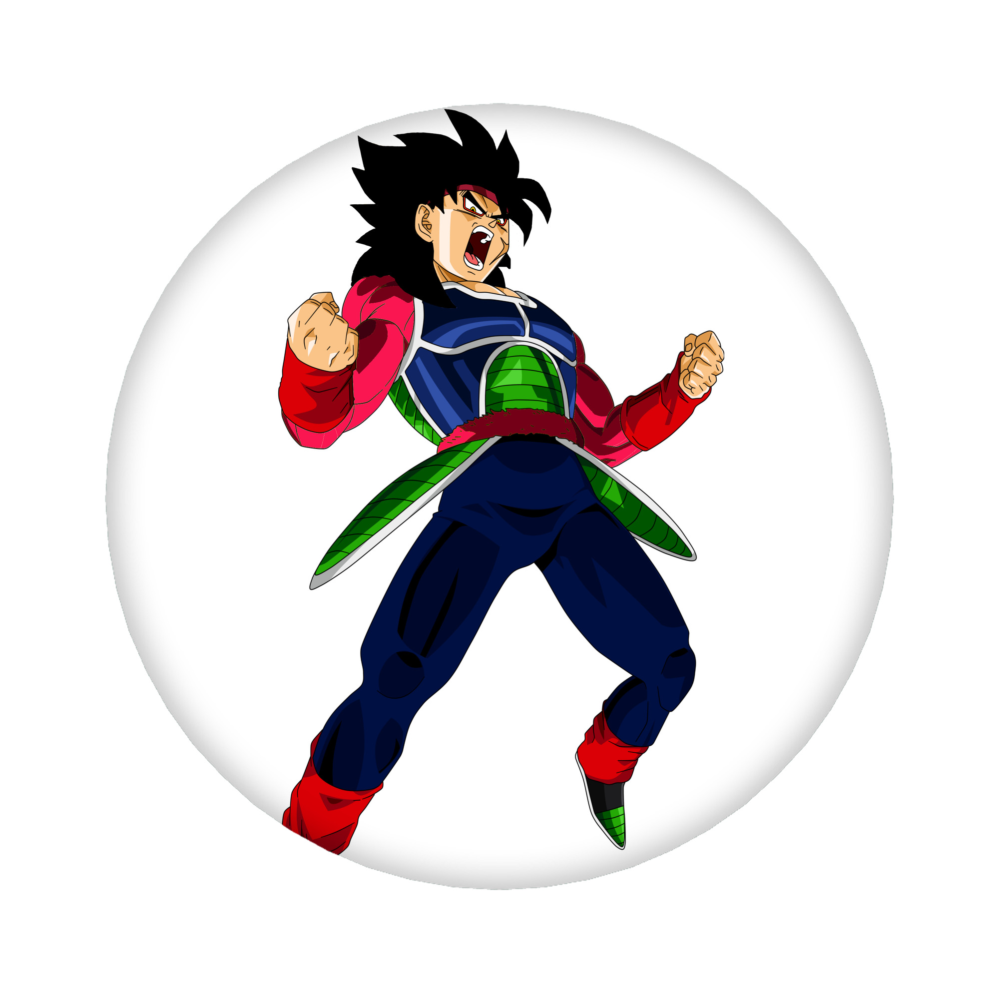 （画像用） ドラゴンボール バーダック DRAGON BALL Burdock 6cm 缶バッジ 複数セット
