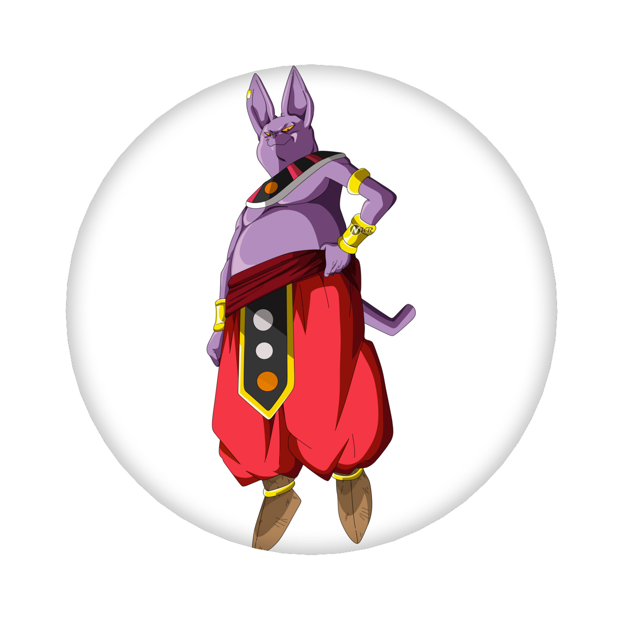 （画像用） ドラゴンボール シャンパ DRAGON BALL Champa 6cm 缶バッジ 複数セット