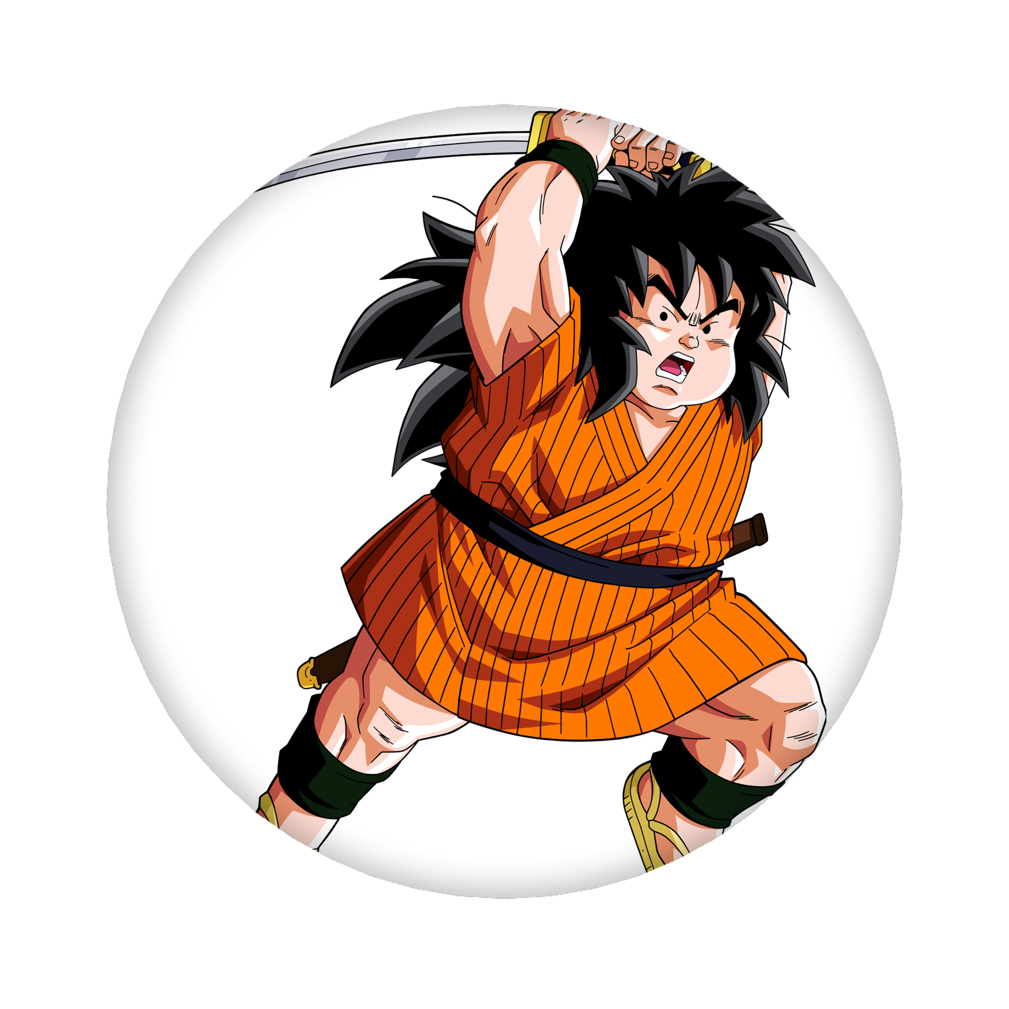 （画像用） ドラゴンボール やじろべえ DRAGON BALL Yajirobe 6cm 缶バッジ 複数セット
