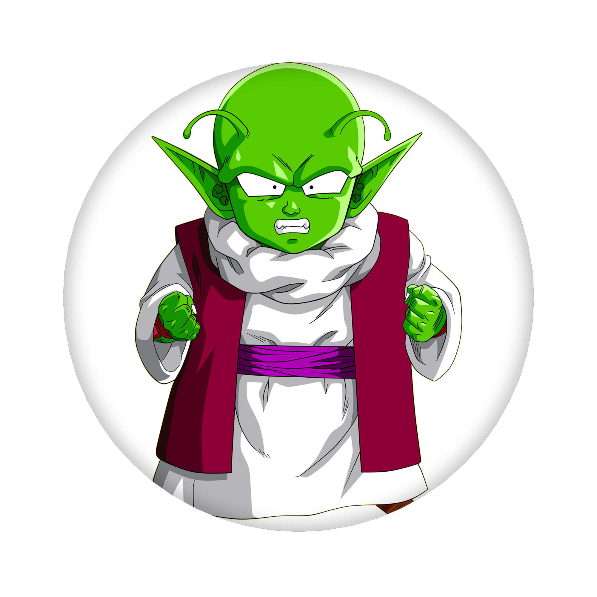 （画像用） ドラゴンボール ピッコロ DRAGON BALL Piccolo 6cm 缶バッジ 複数セット