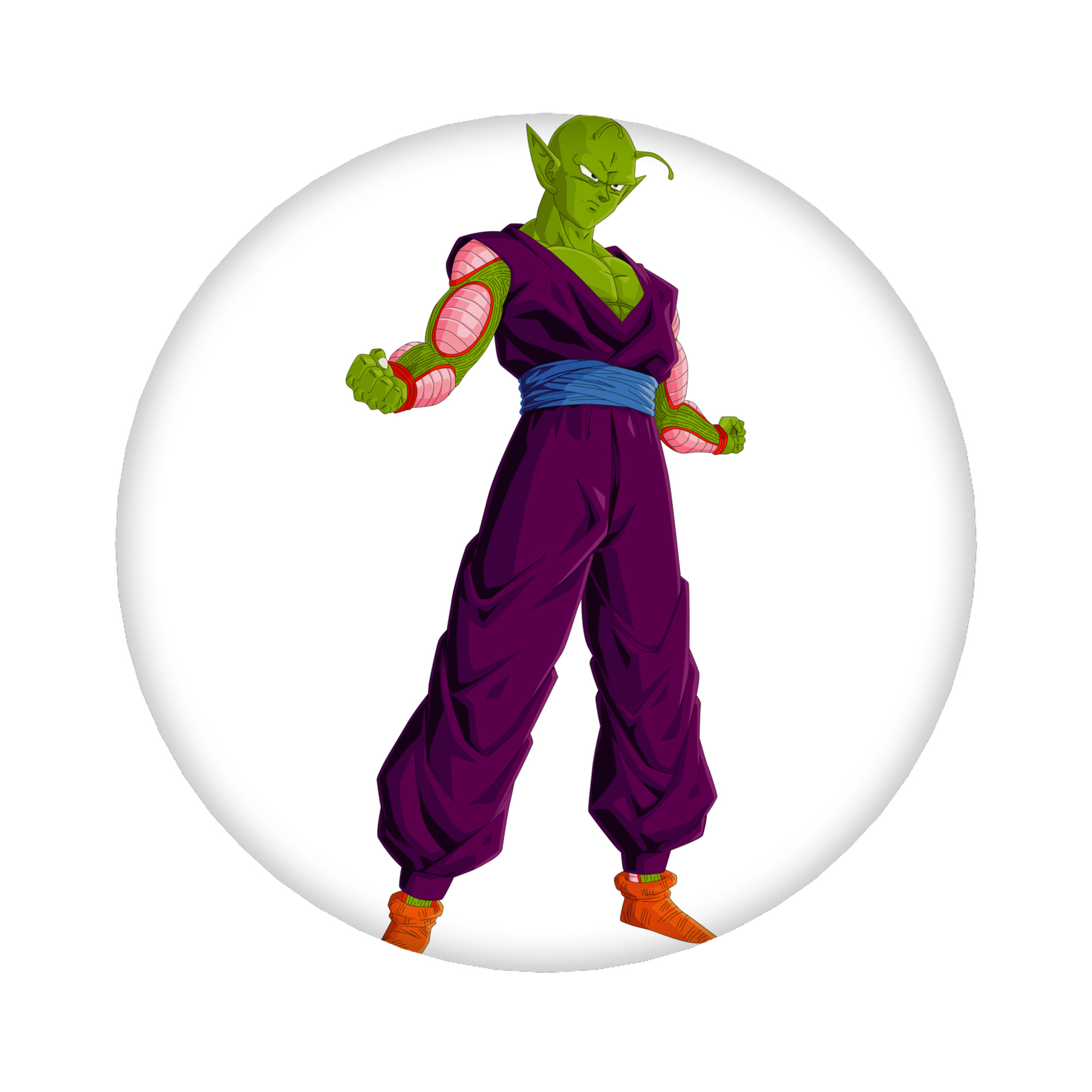 （画像用） ドラゴンボール ピッコロ DRAGON BALL Piccolo 6cm 缶バッジ 複数セット