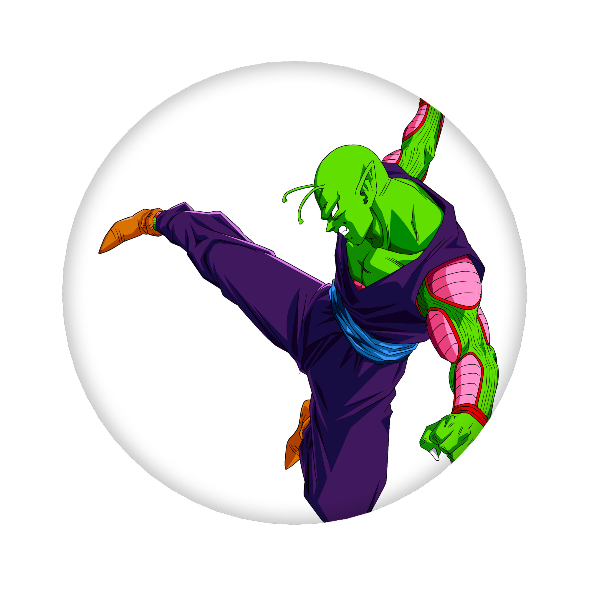 （画像用） ドラゴンボール ピッコロ DRAGON BALL Piccolo 6cm 缶バッジ 複数セット