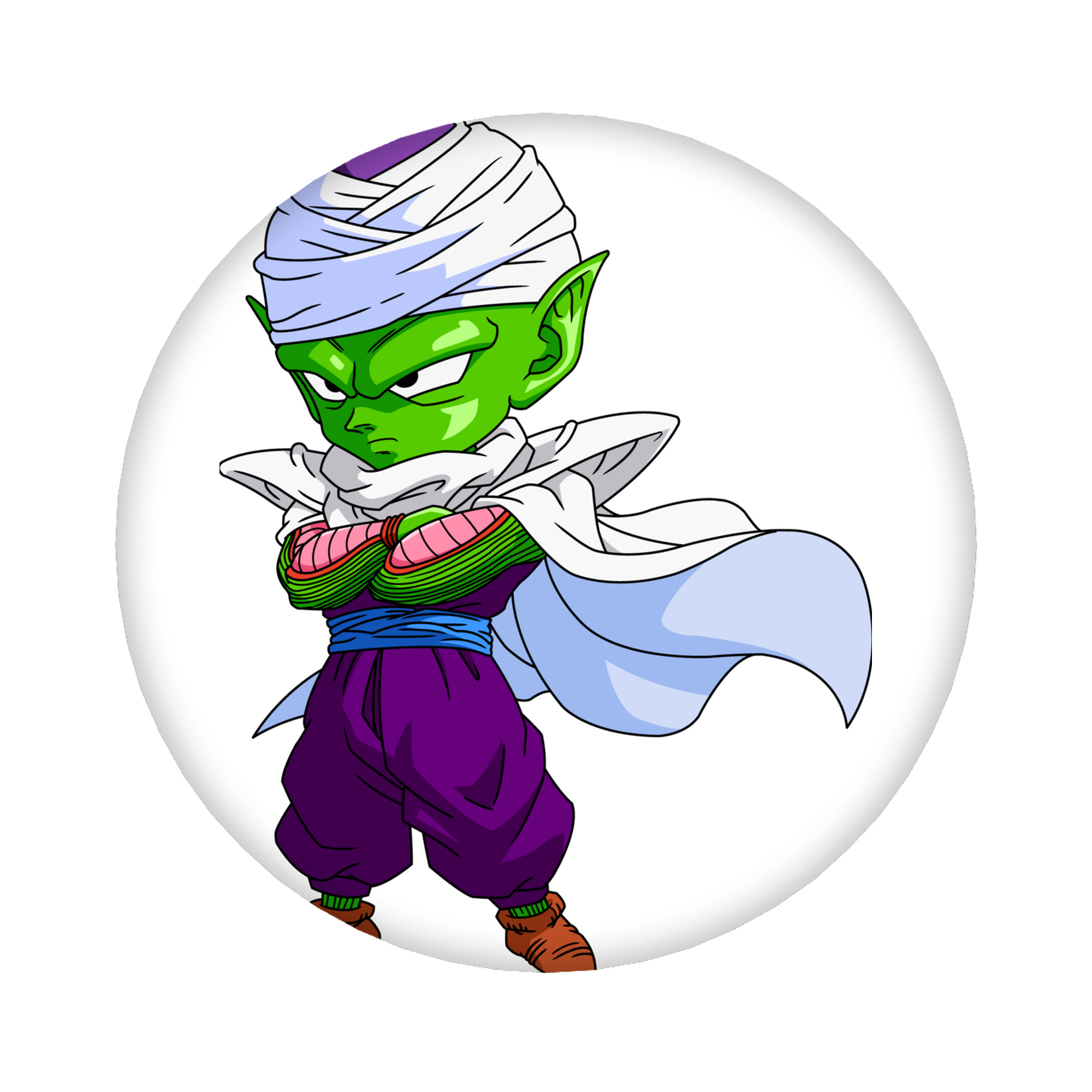 （画像用） ドラゴンボール ピッコロ DRAGON BALL Piccolo 6cm 缶バッジ 複数セット