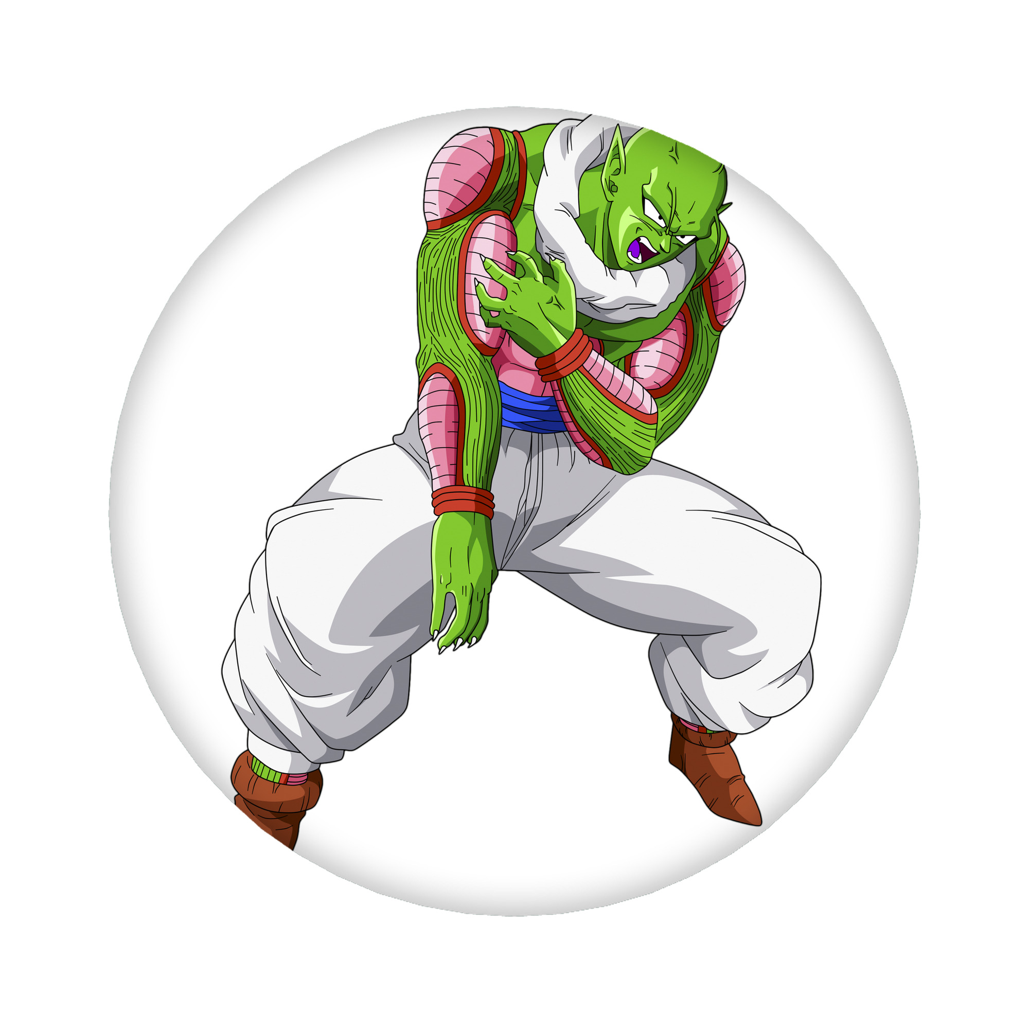 （画像用） ドラゴンボール ピッコロ DRAGON BALL Piccolo 6cm 缶バッジ 複数セット