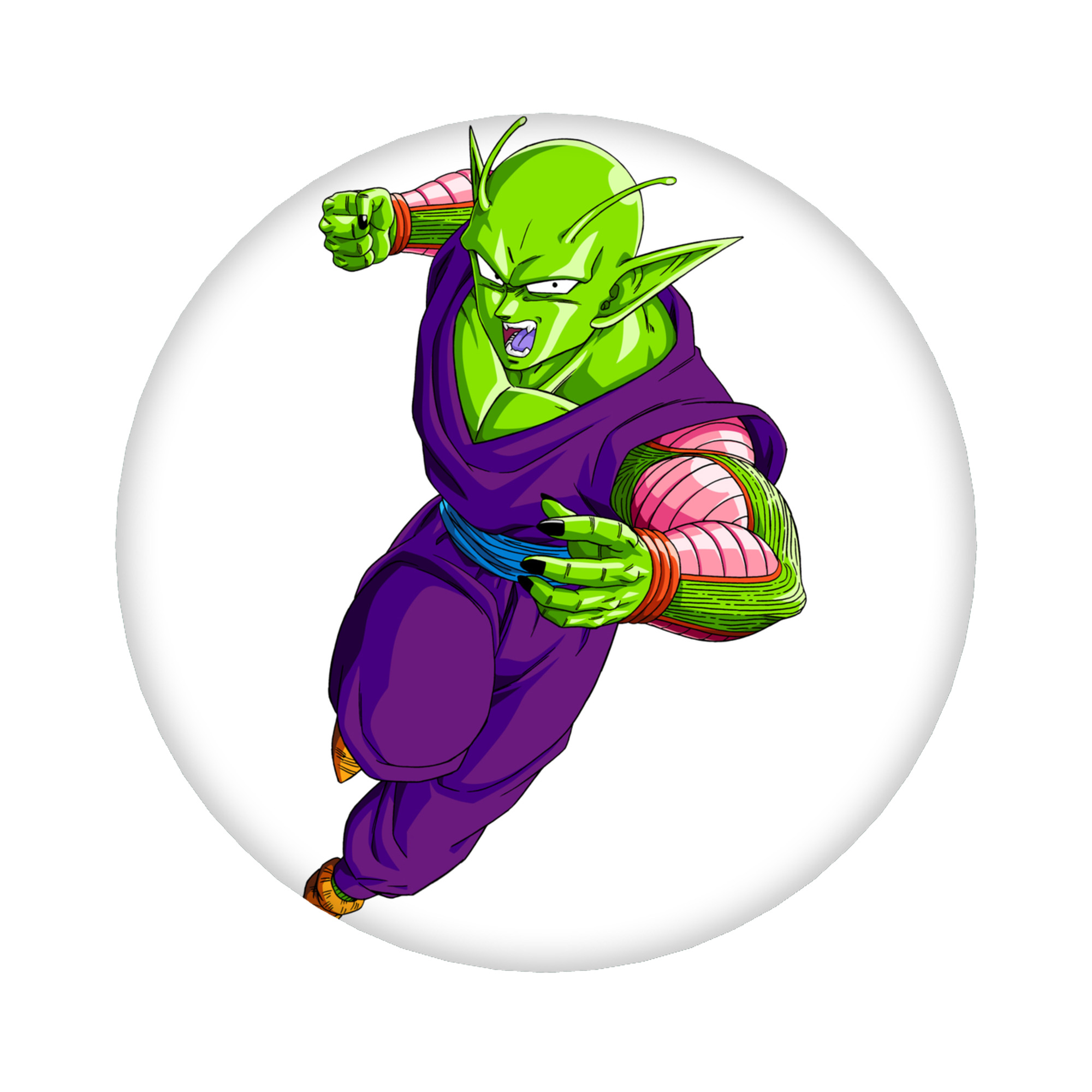 （画像用） ドラゴンボール ピッコロ DRAGON BALL Piccolo 6cm 缶バッジ 複数セット