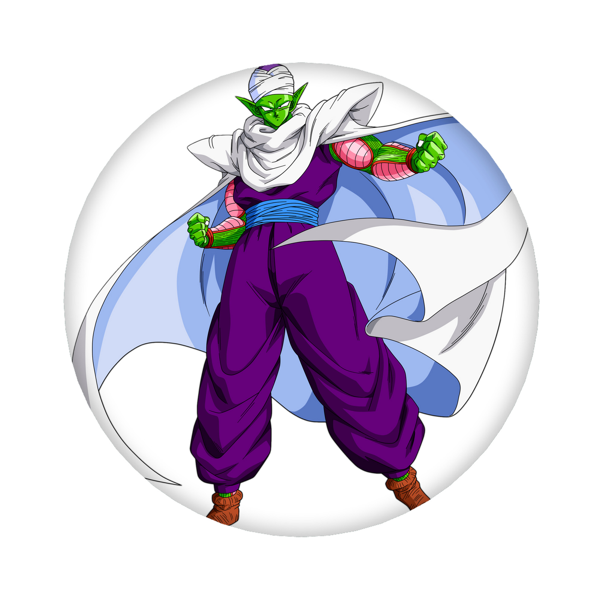 （画像用） ドラゴンボール ピッコロ DRAGON BALL Piccolo 6cm 缶バッジ 複数セット