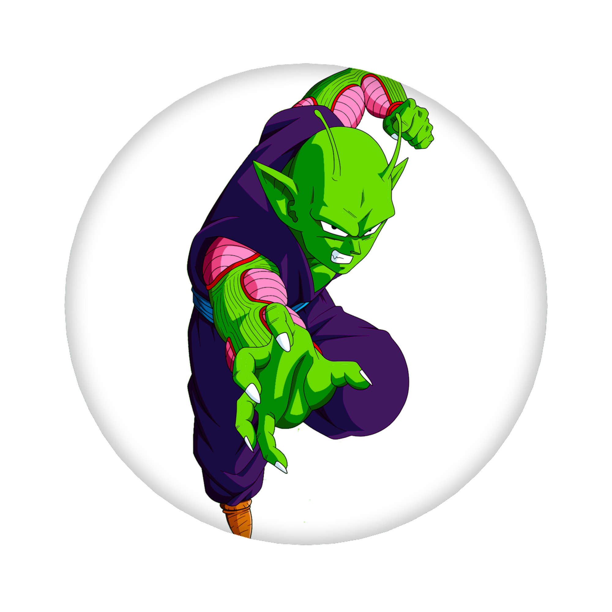 （画像用） ドラゴンボール ピッコロ DRAGON BALL Piccolo 6cm 缶バッジ 複数セット