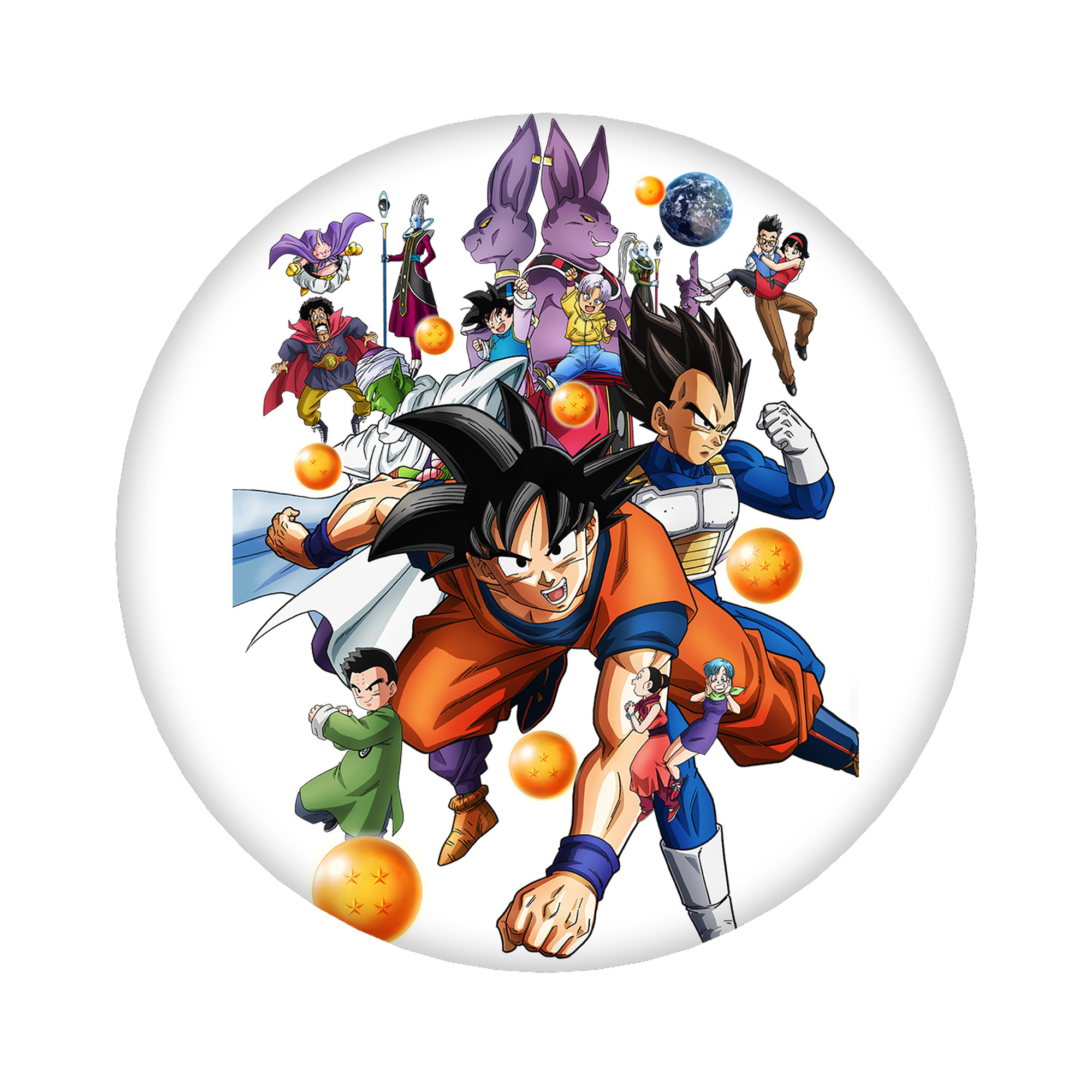（画像用） ドラゴンボール DRAGON BALL 6cm 缶バッジ 複数セット