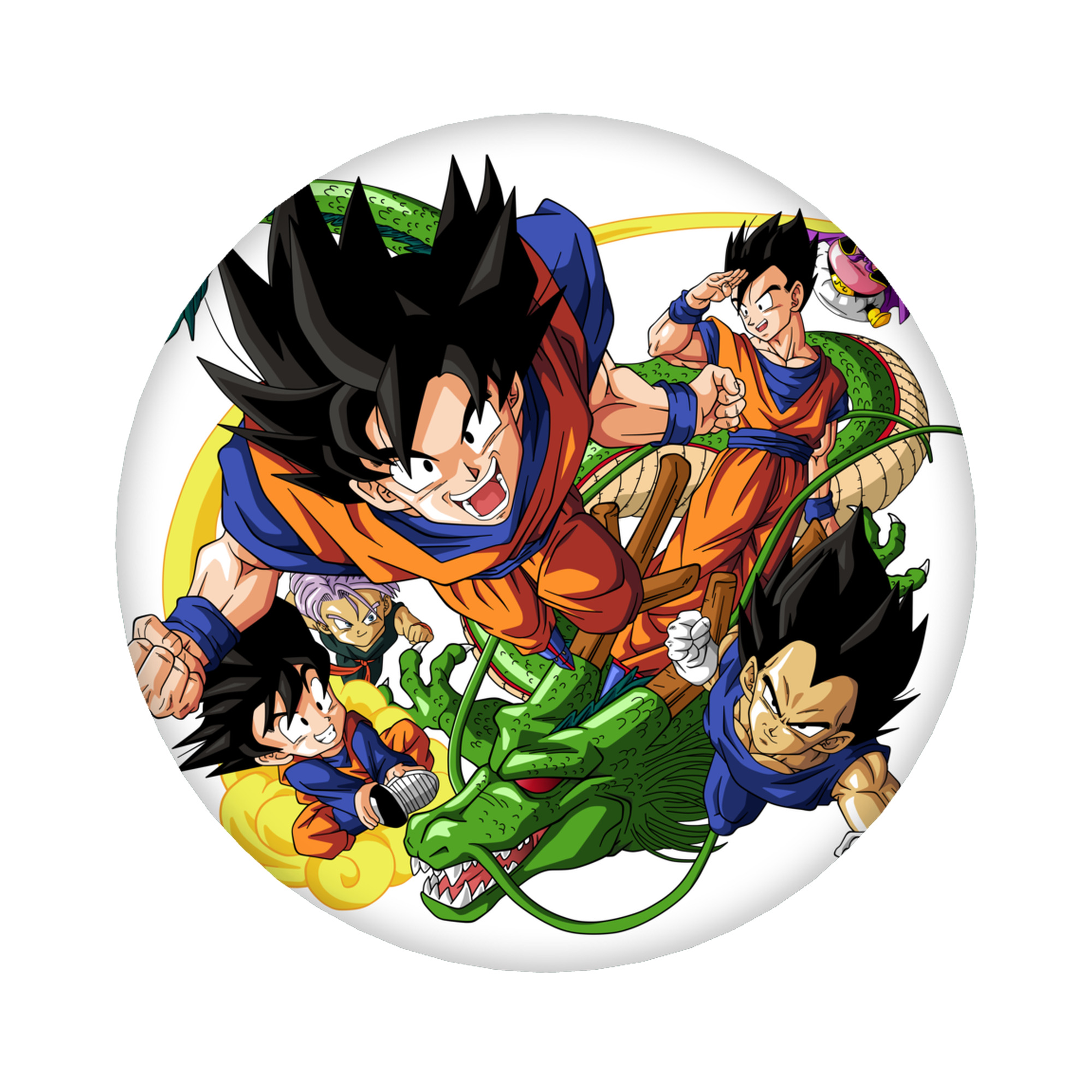 （画像用） ドラゴンボール DRAGON BALL 6cm 缶バッジ 複数セット
